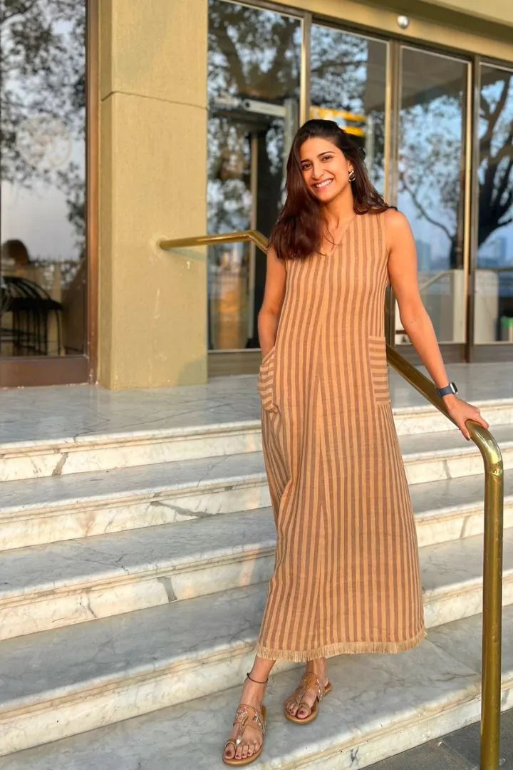 desert kala cotton sleeveless dress, image 6
