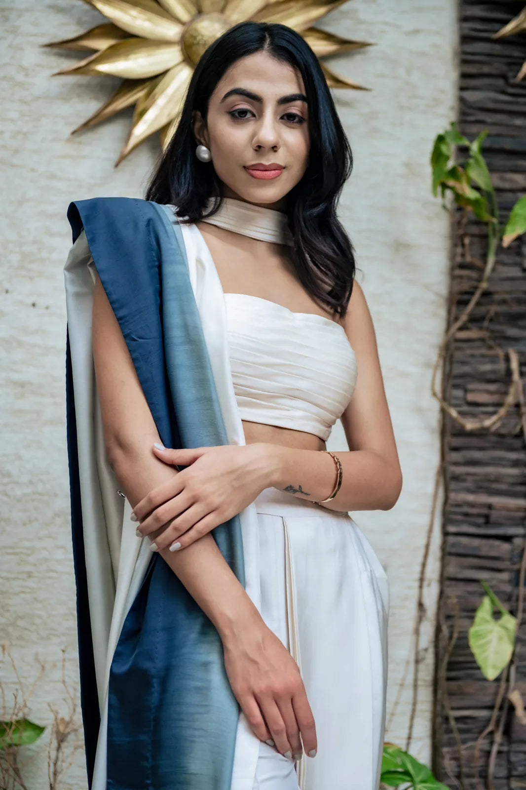 desi girl saree, image 3