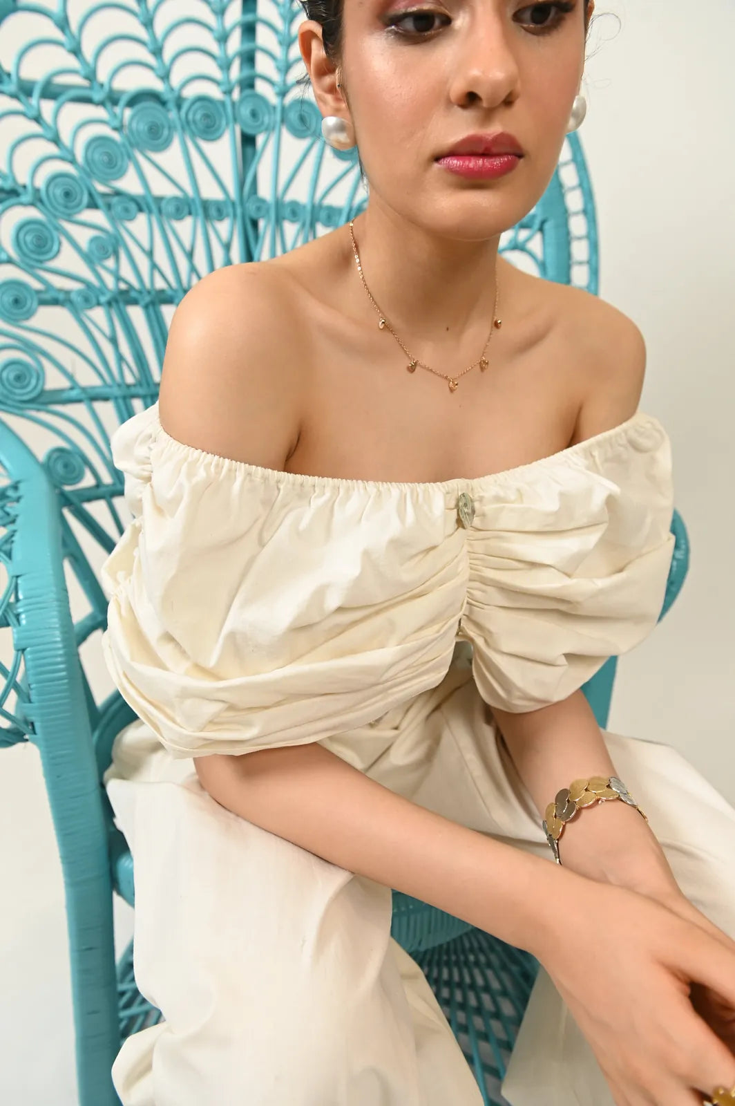 divya chawla in coconut cooler top, image 29