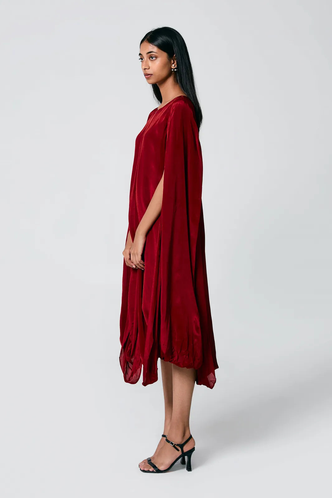 double cowl dress, image 5
