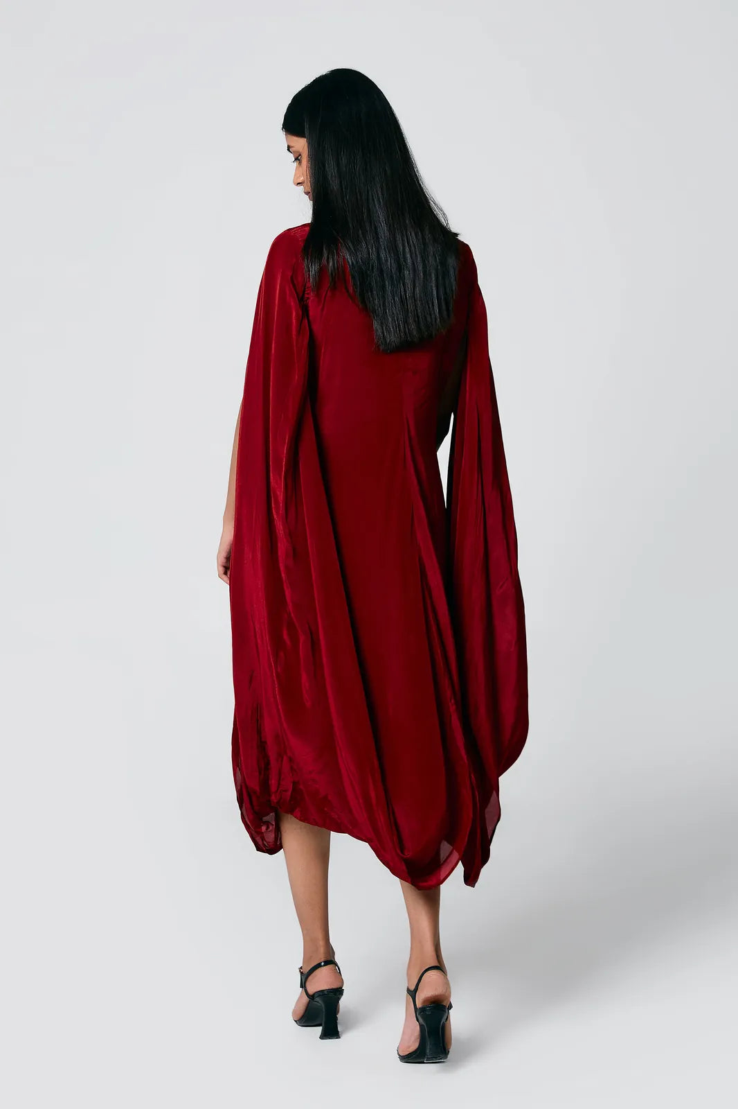 double cowl dress, image 6