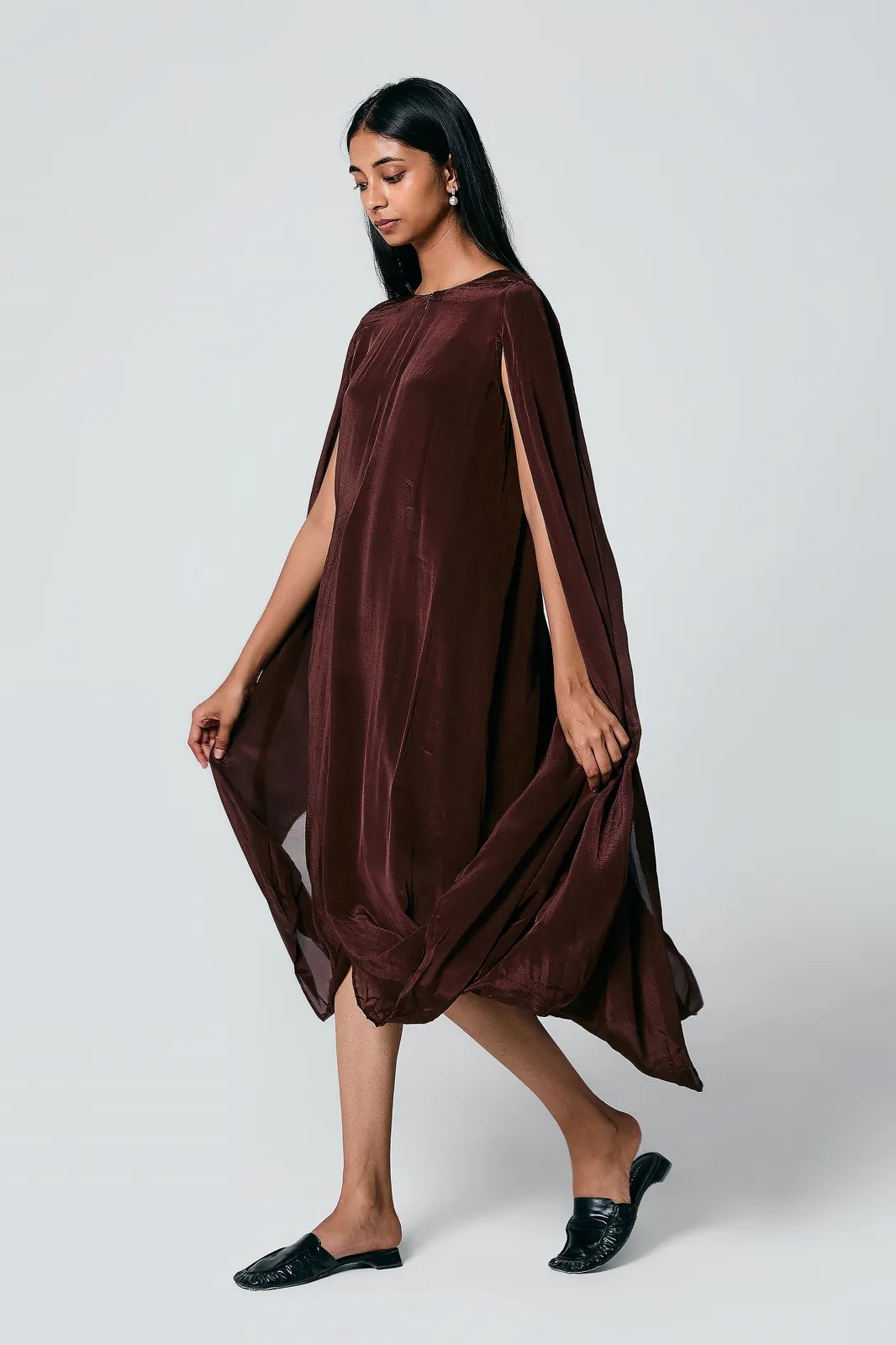double cowl dress, image 10