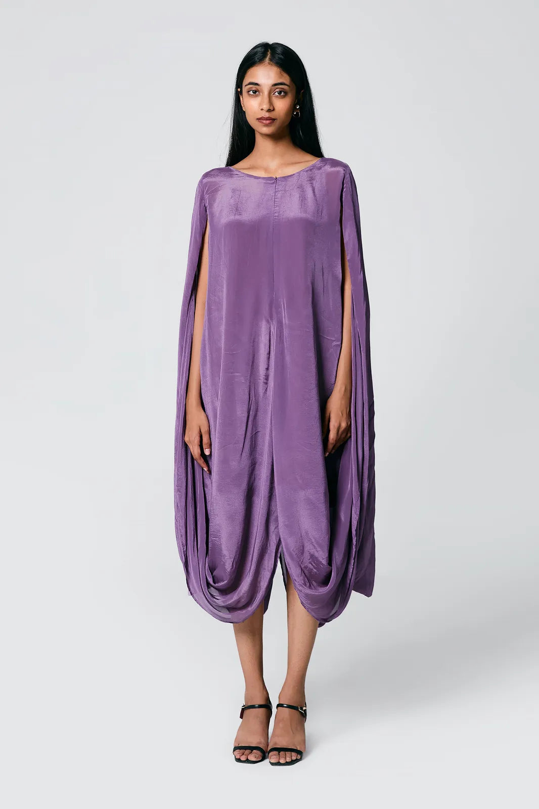 double cowl dress, image 1