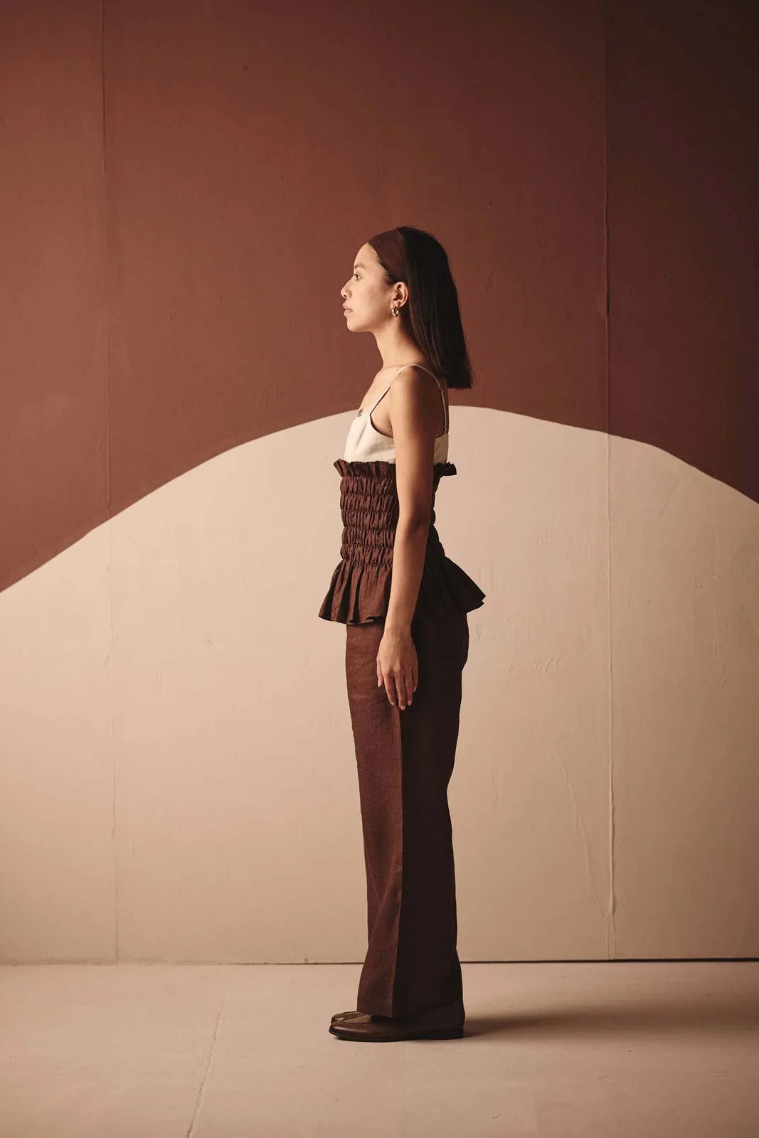 dual smocking top, image 12
