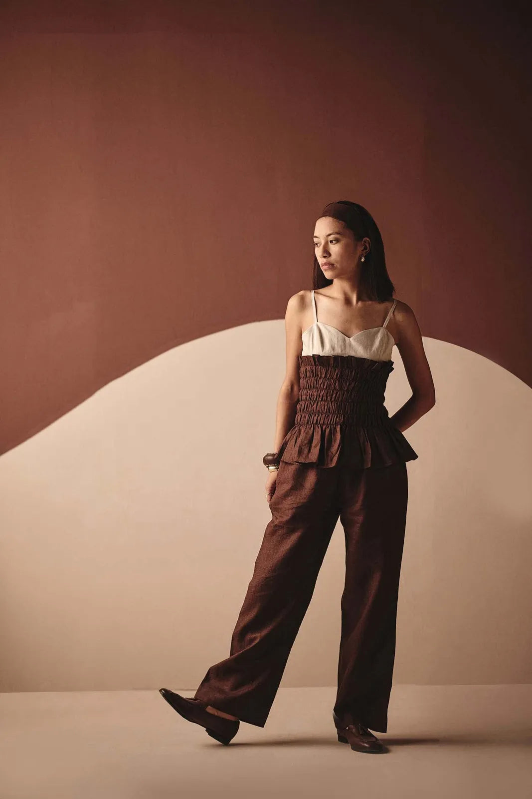 dual smocking top, image 13