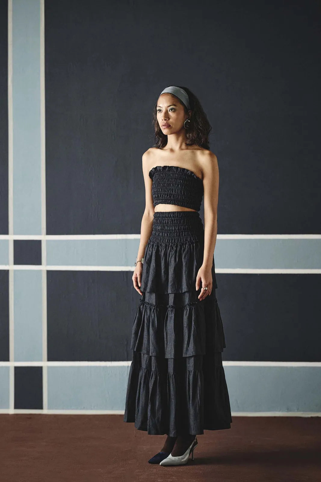 elsa smocking top, image 1