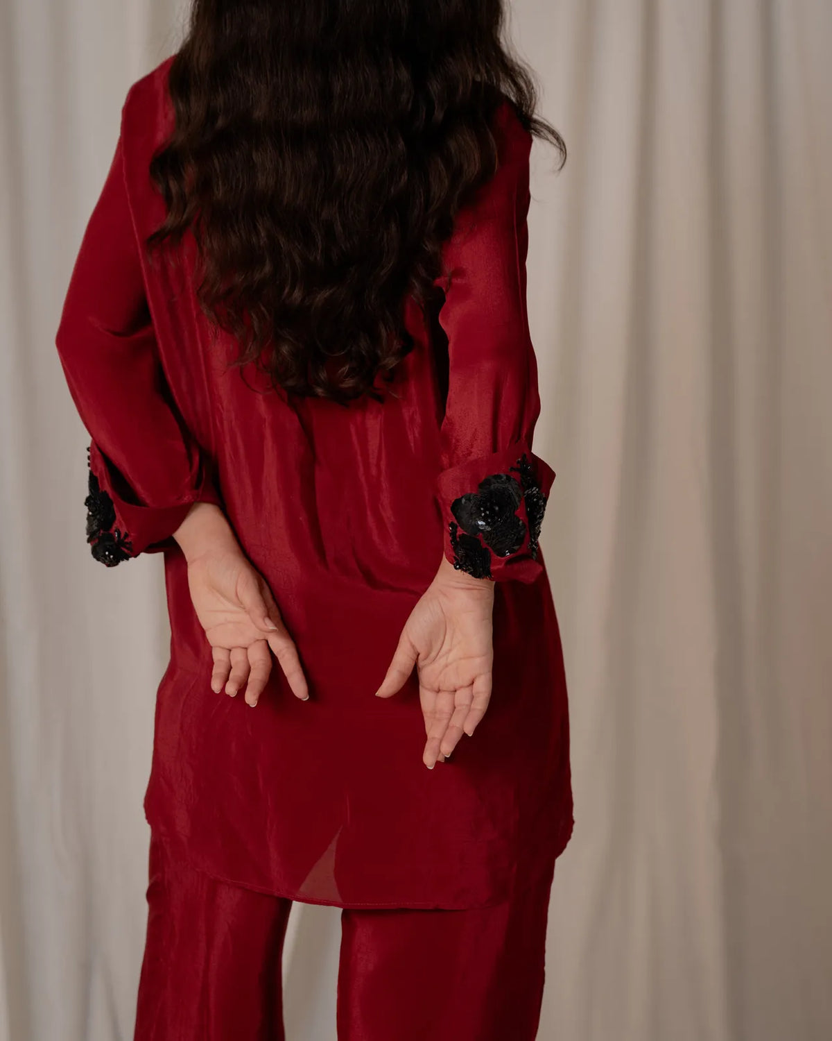 embroidered cuff coord, image 10