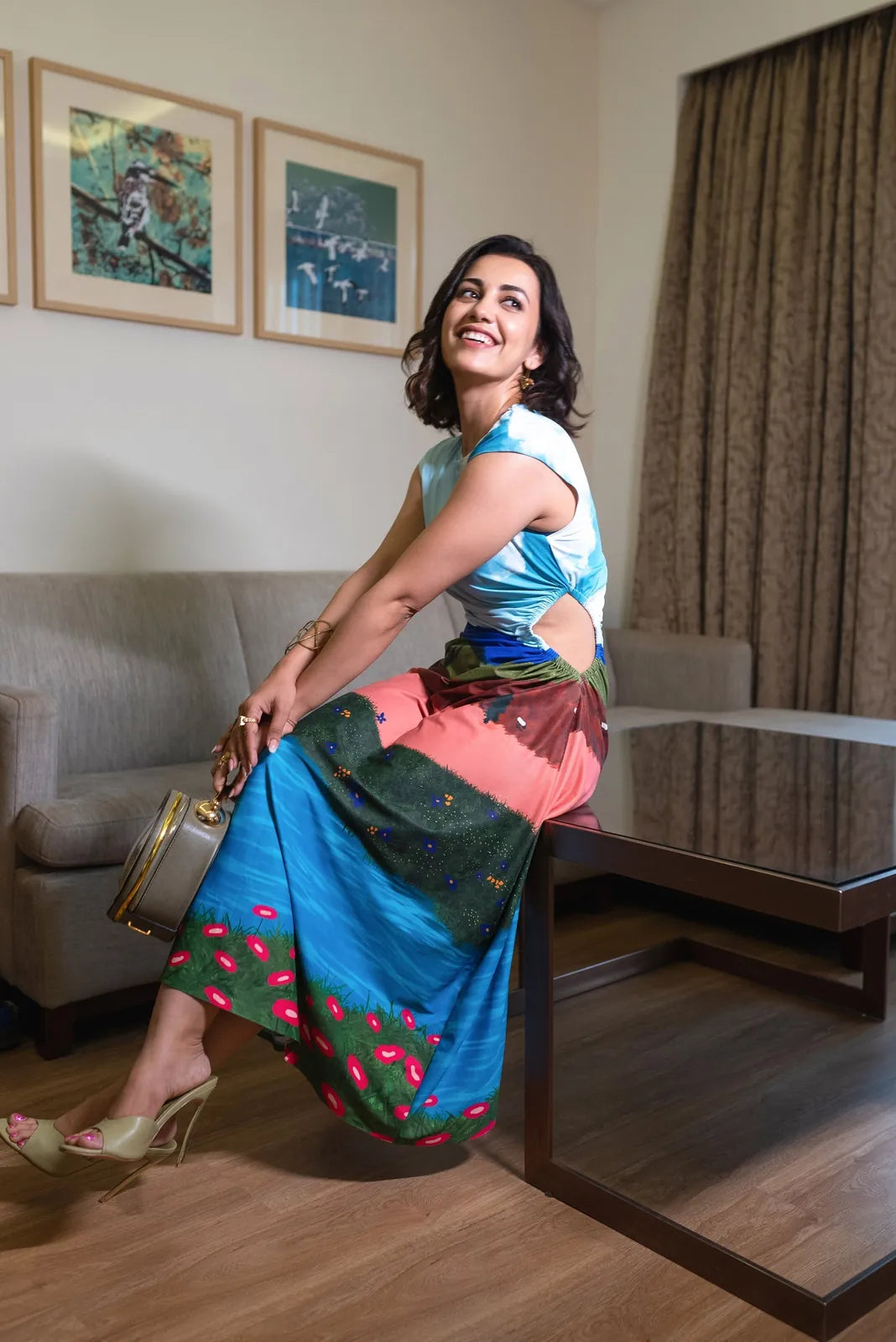 esha kansara in twirls & tulips, image 1