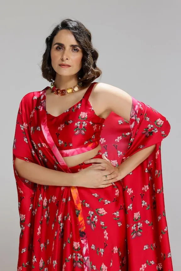 floralia skirt with bustier and a shrug, image 5