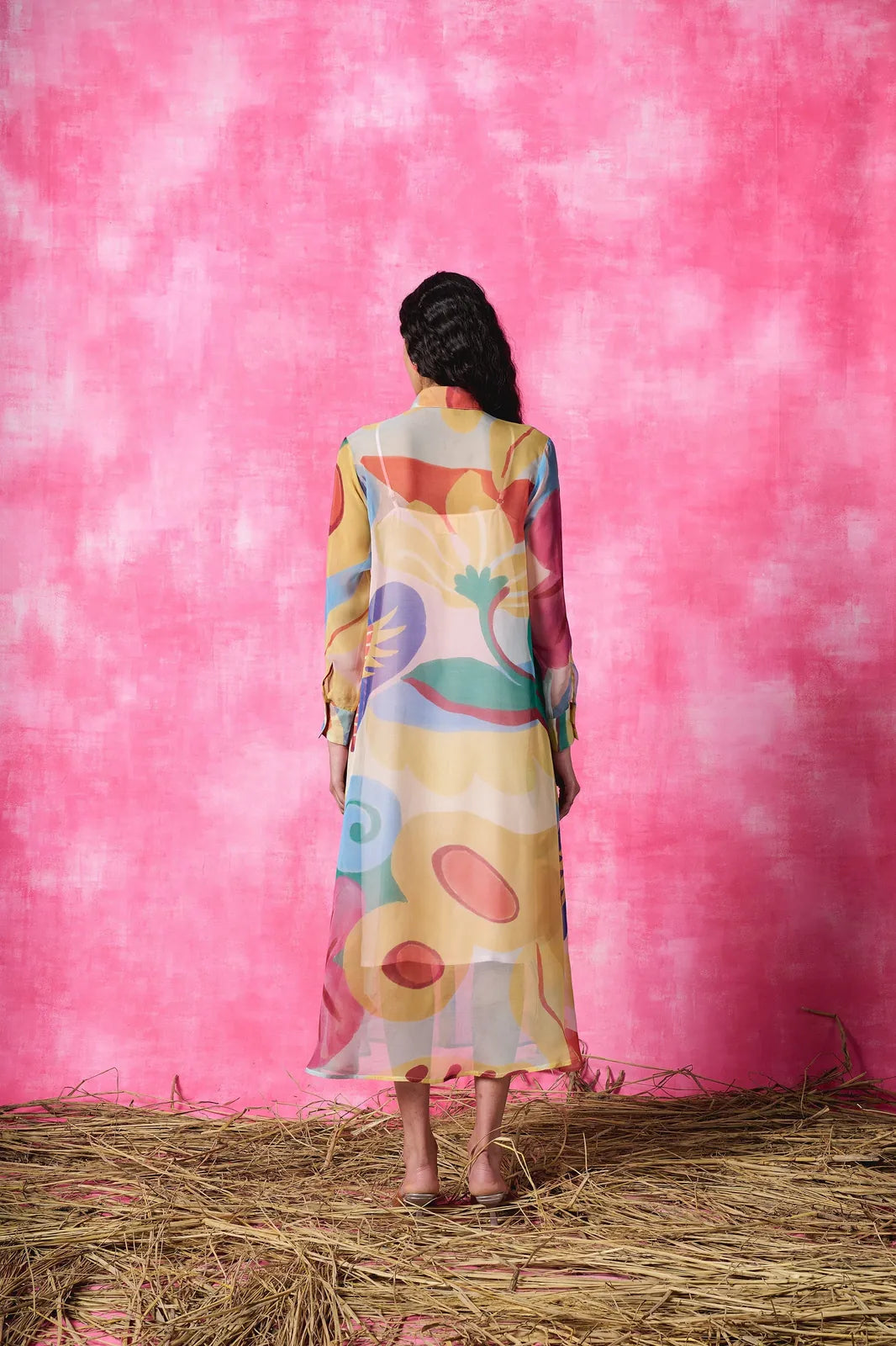 gardenia asymmetrical dress, image 3