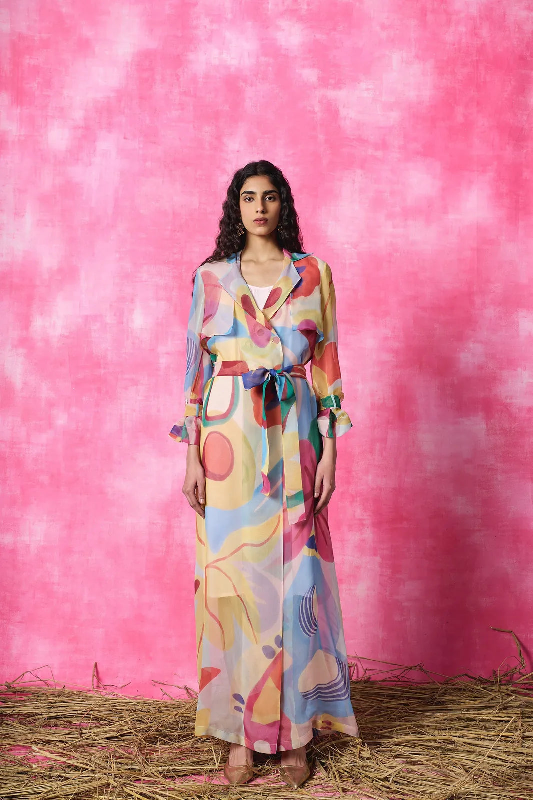 gardenia trench coat, image 1