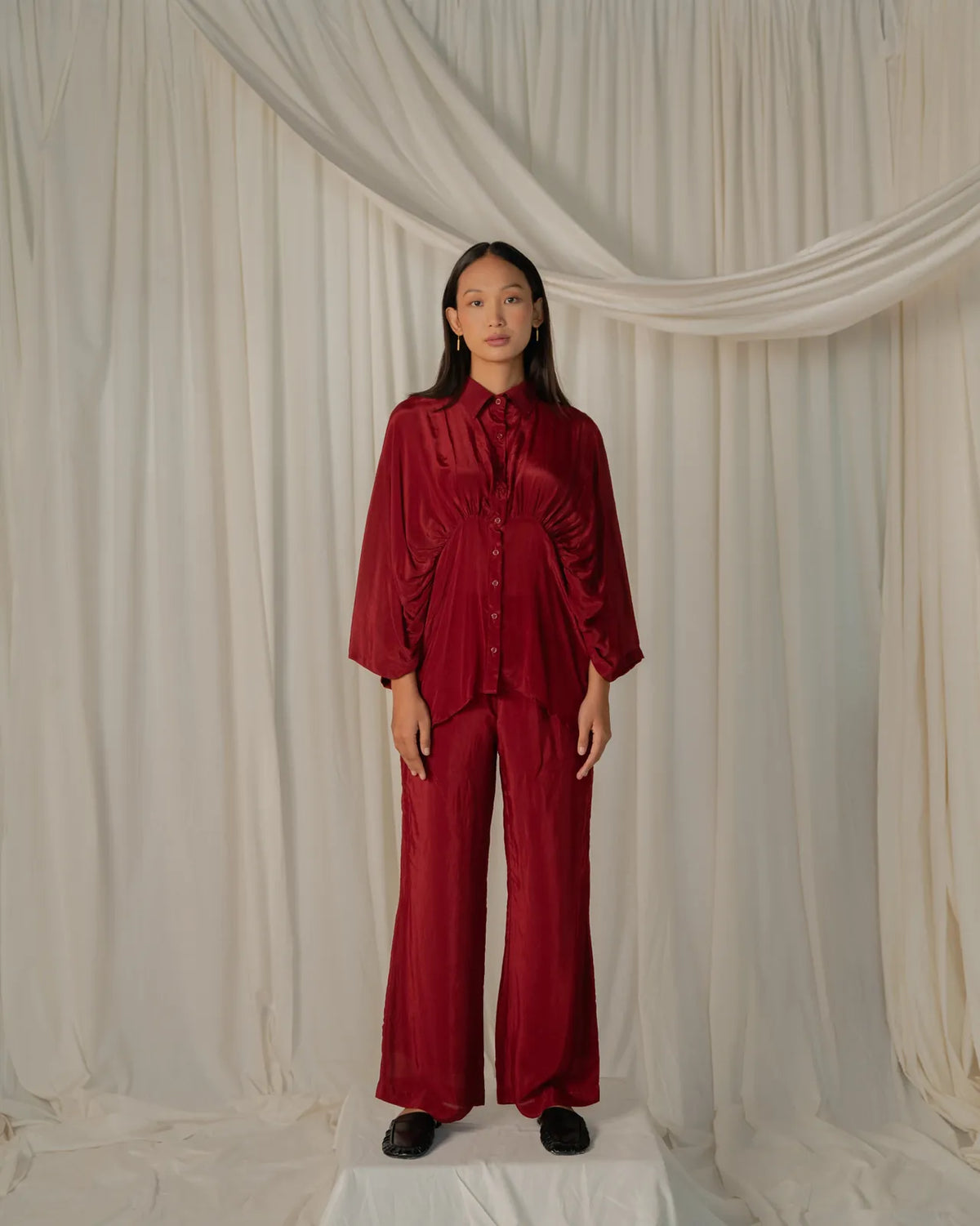 gather shirt coord, image 1
