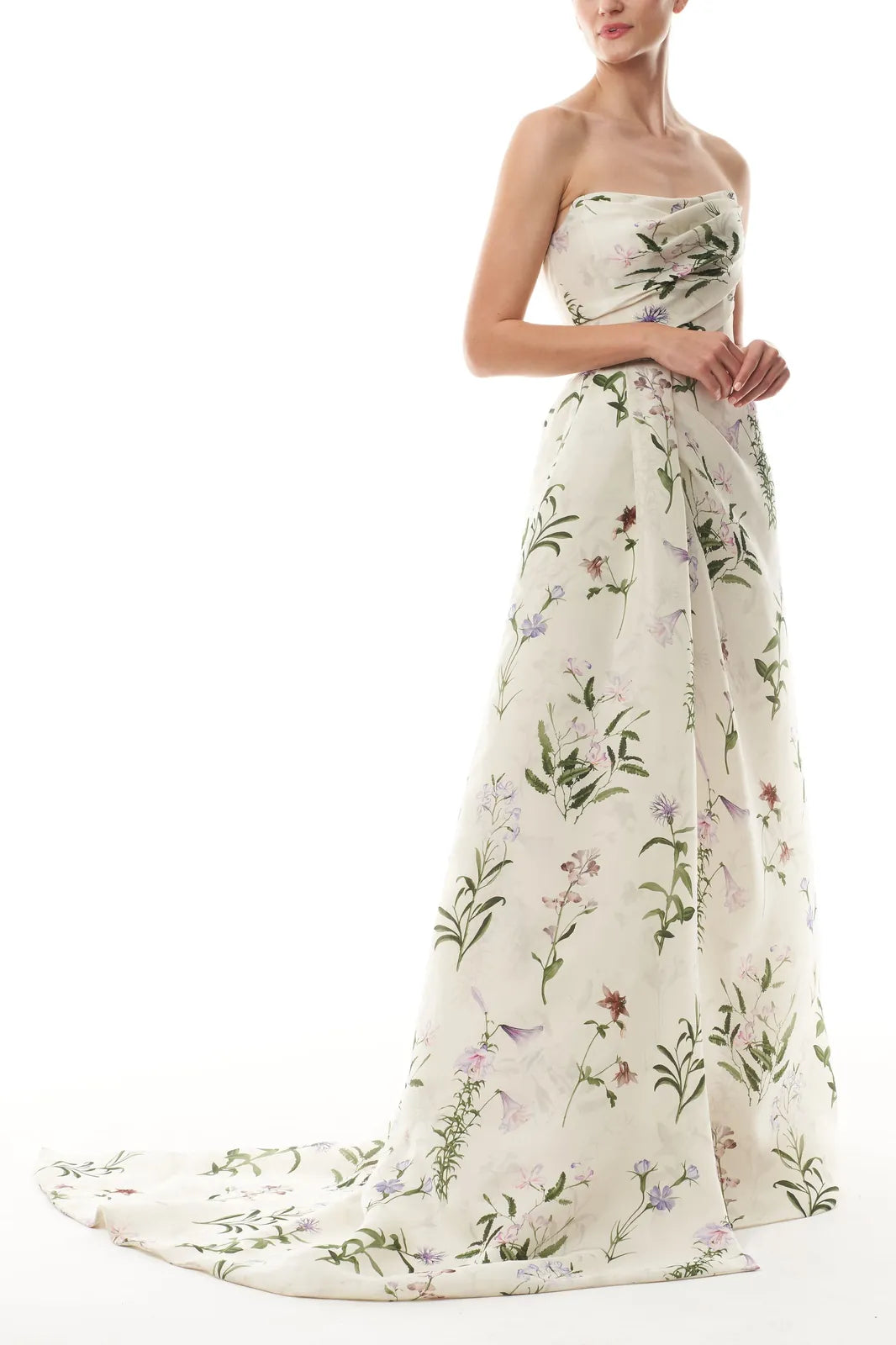 gazar bolero draped dress, image 4