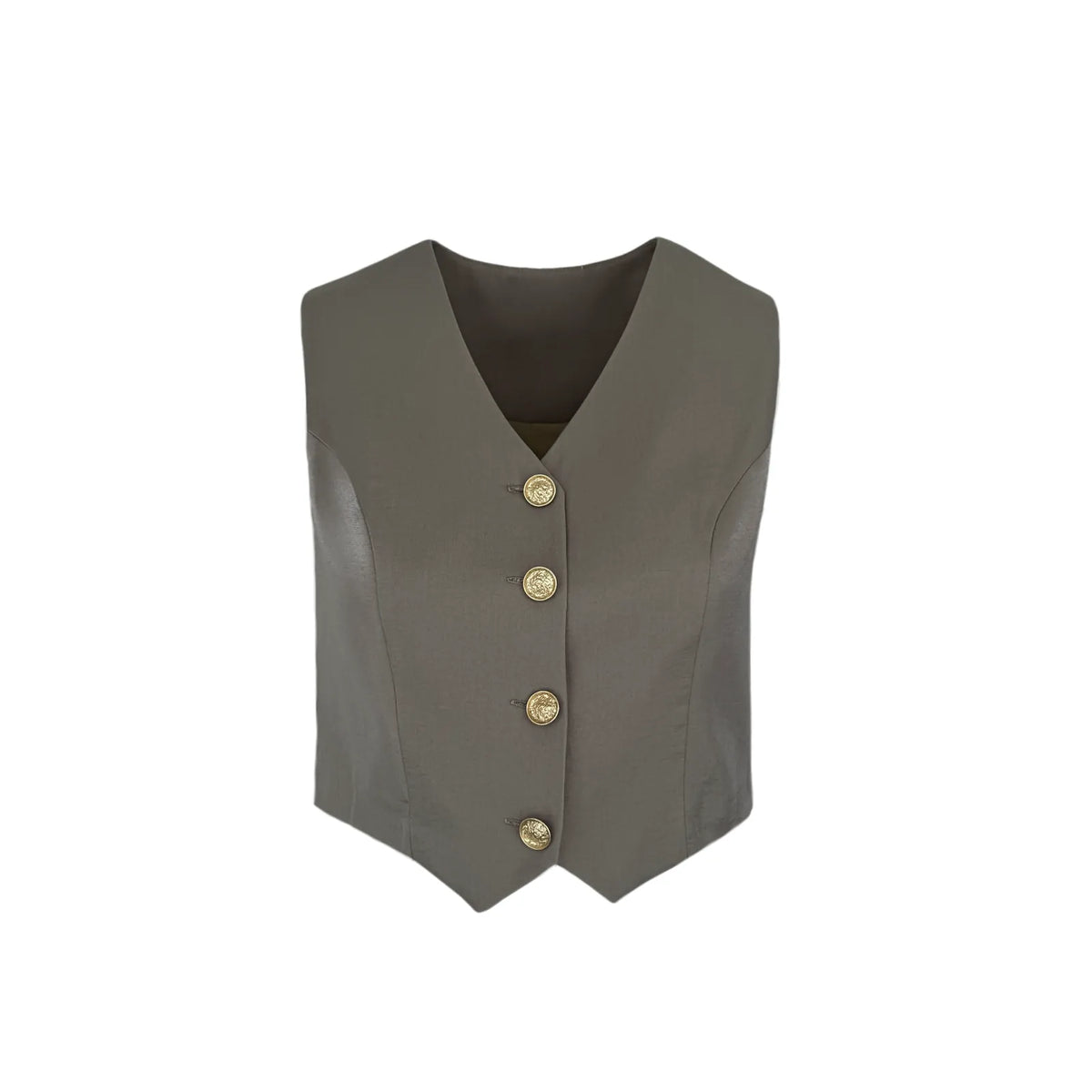 gold button detailed tencel set, image 16