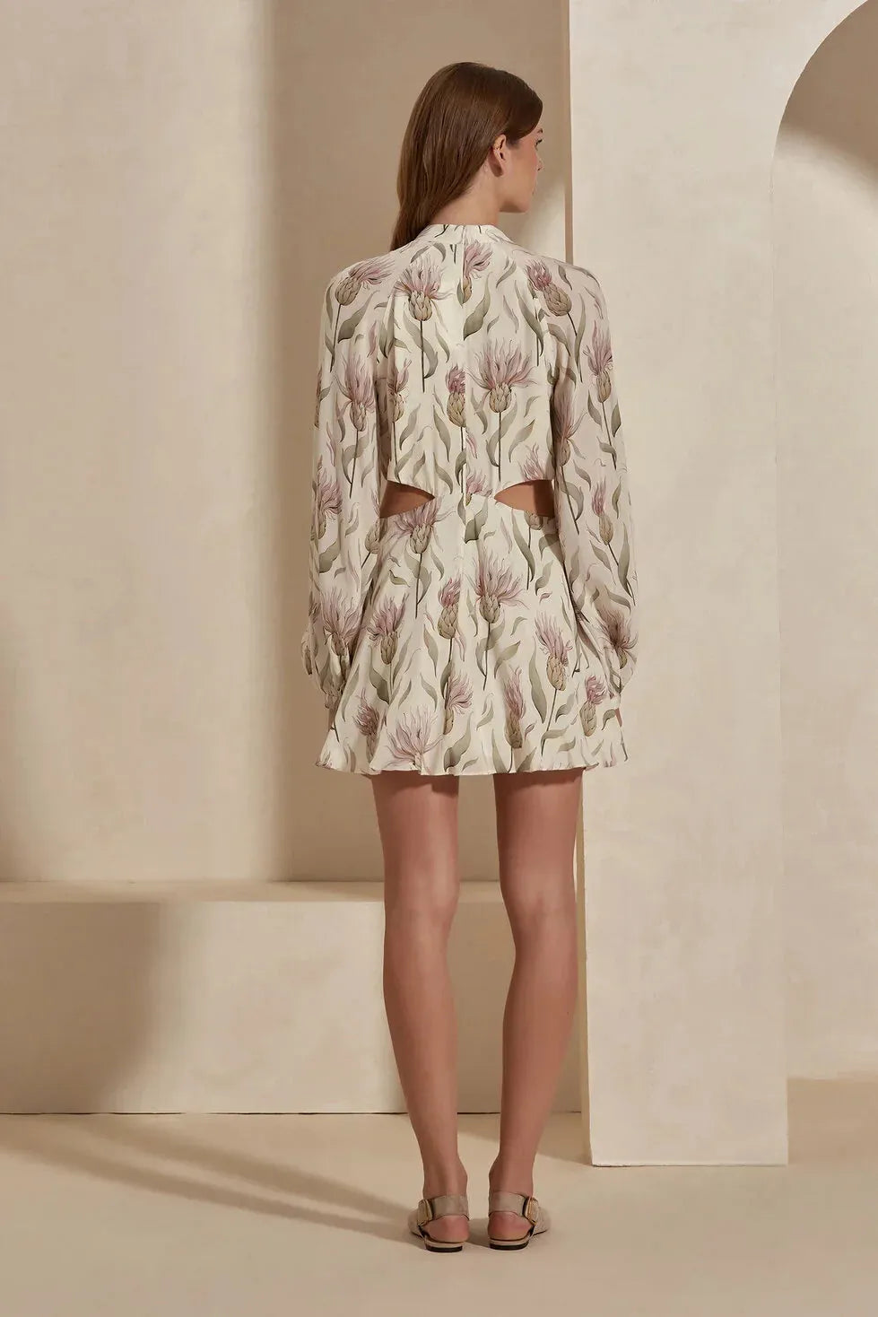 gracie gardenia mini dress, image 3