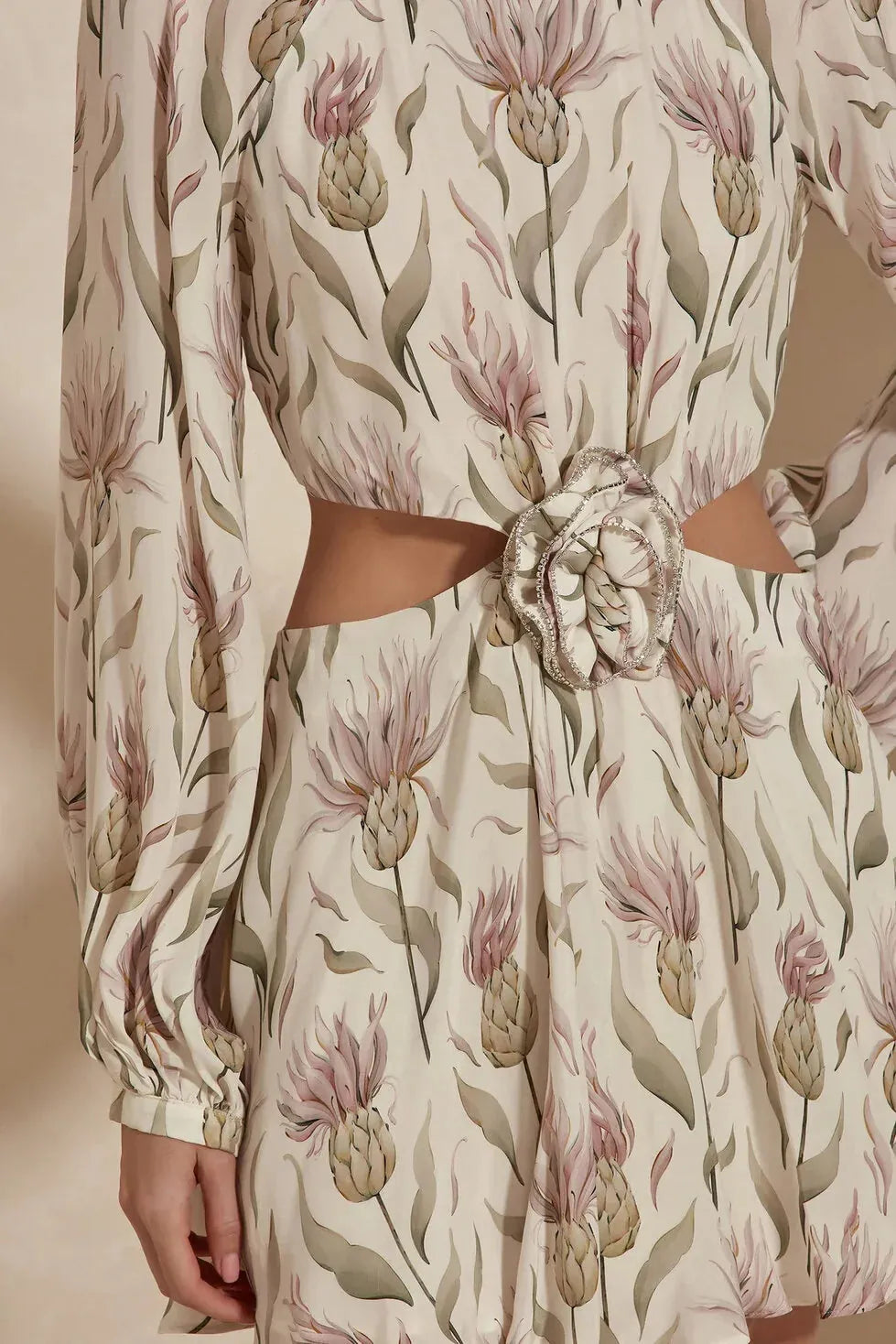 gracie gardenia mini dress, image 4