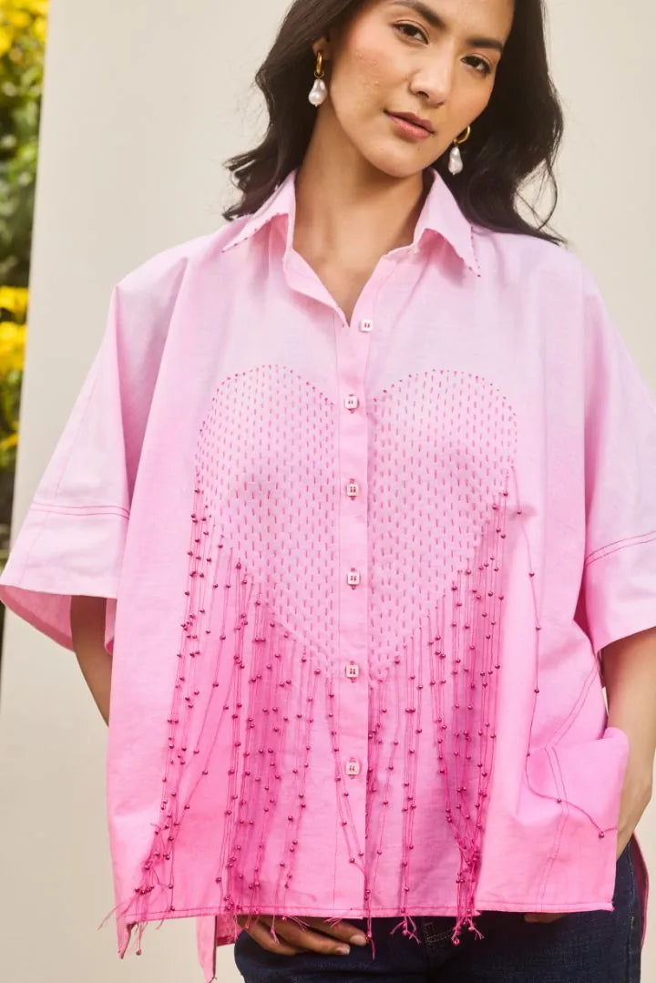 Heartstrings Ombre Cape