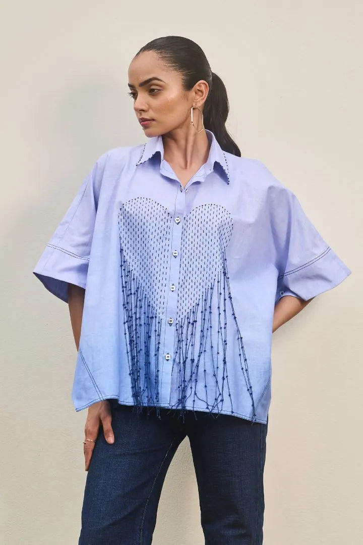 heartstrings ombre cape, image 7
