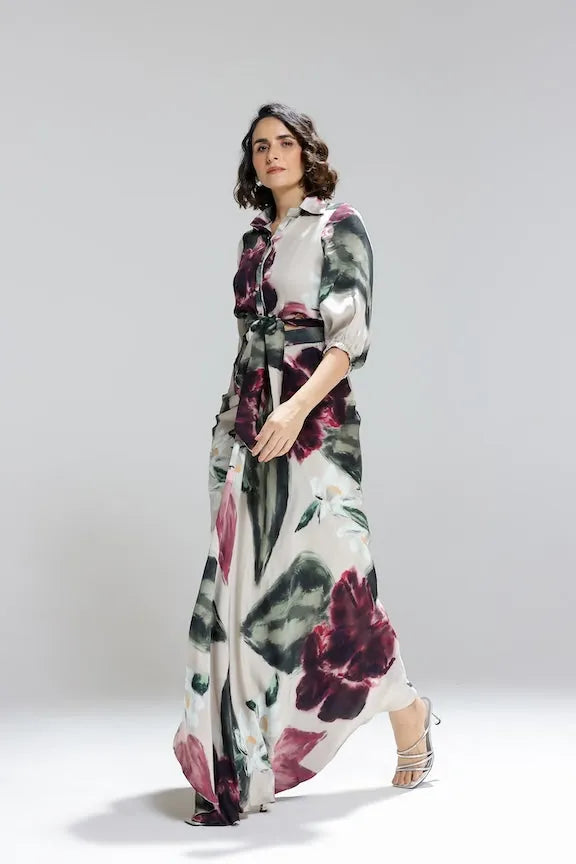 ivy gardenia shirt with skirt, image 3