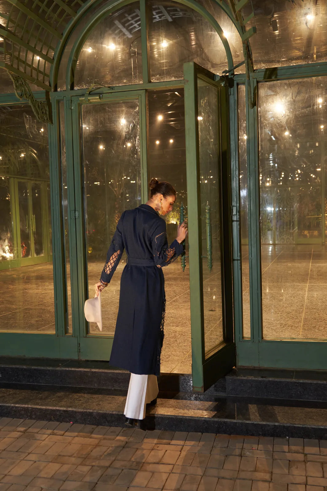 jenna denim trench, image 3