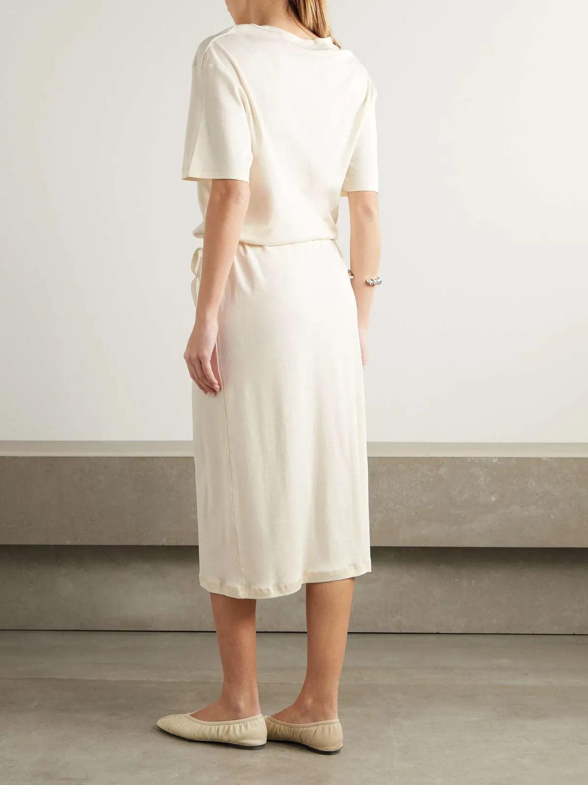 jersey midi dress, image 2