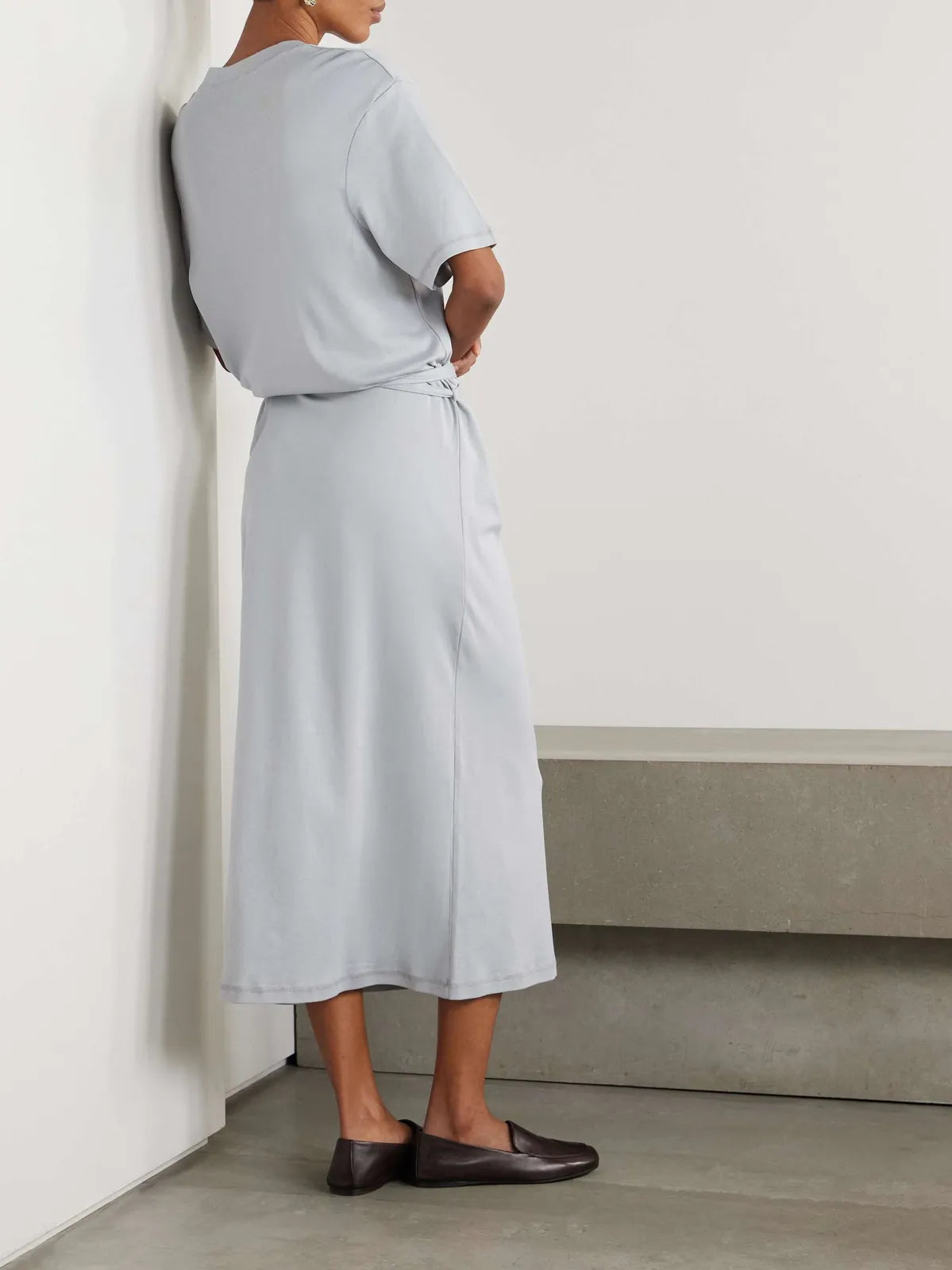 jersey midi dress, image 4
