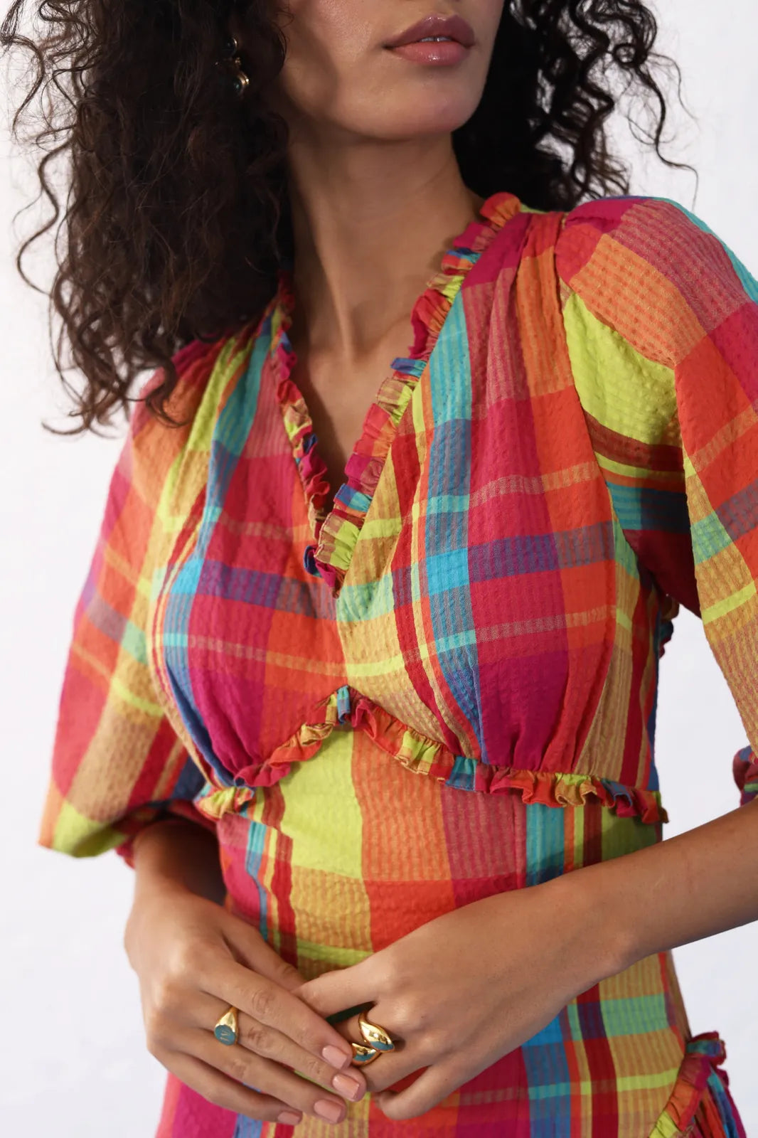karishma sakhrani in arushi mehra dress, image 13