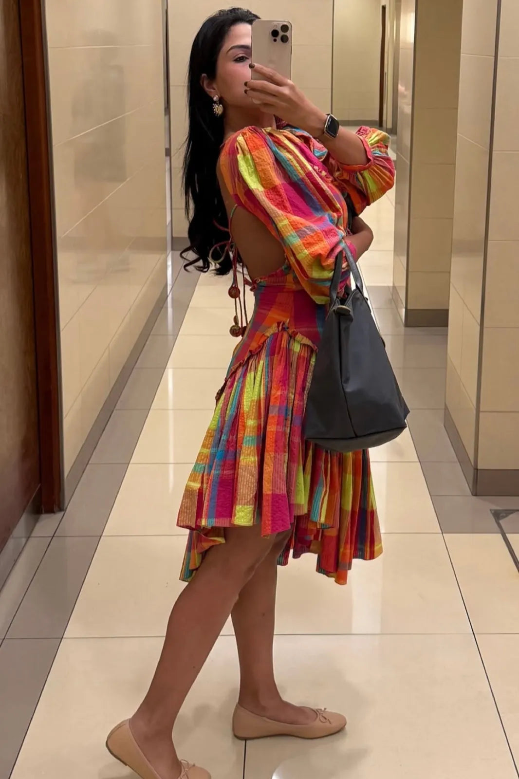 karishma sakhrani in arushi mehra dress, image 16