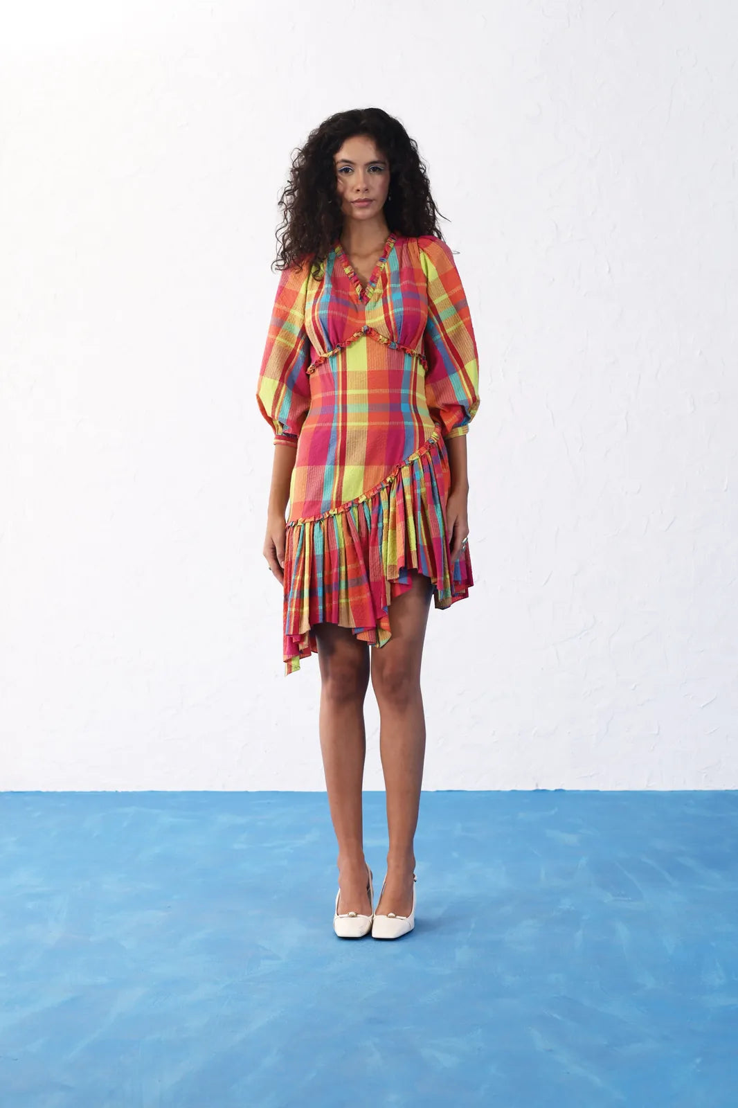karishma sakhrani in arushi mehra dress, image 7