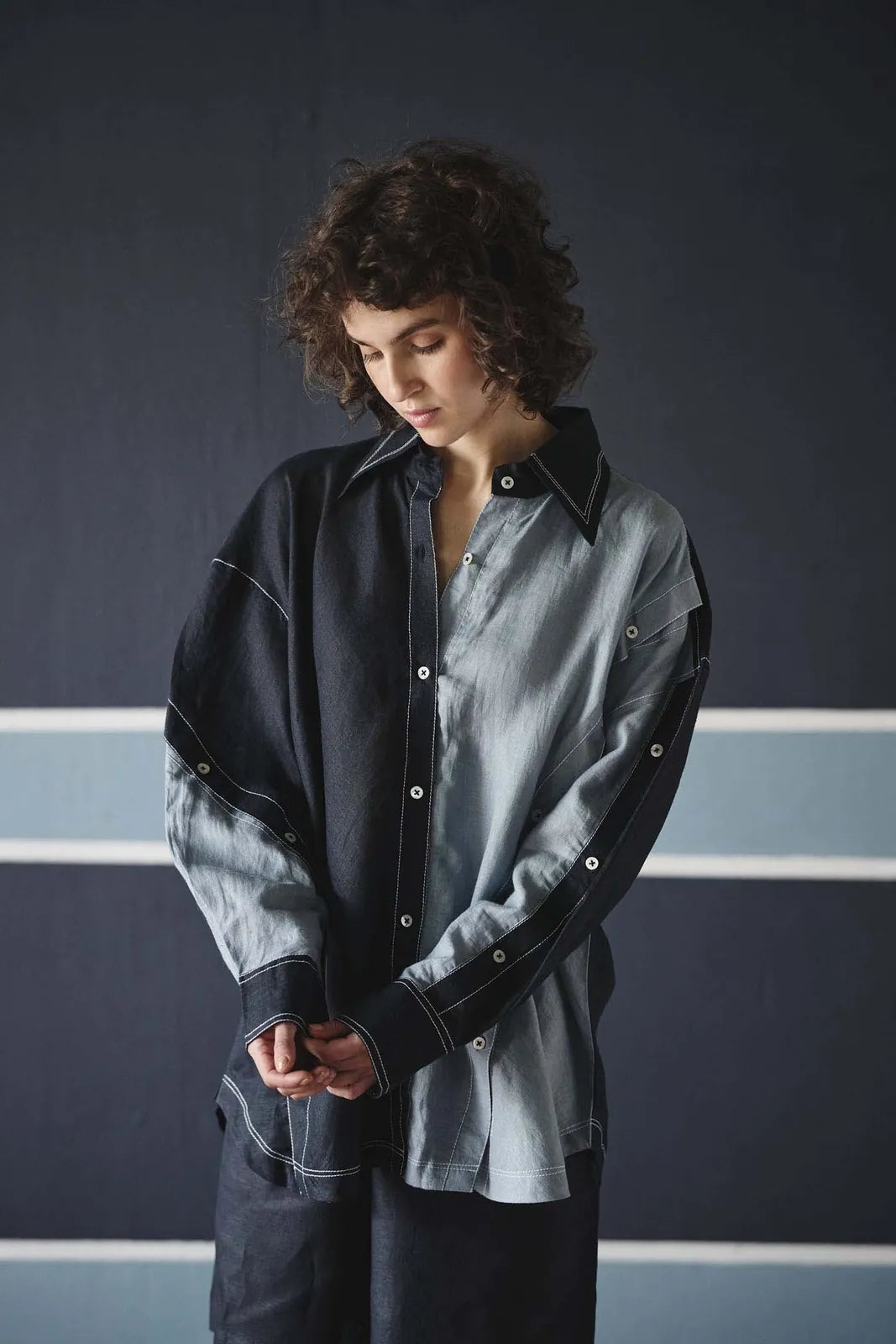 kelly bias color block shirt, image 10