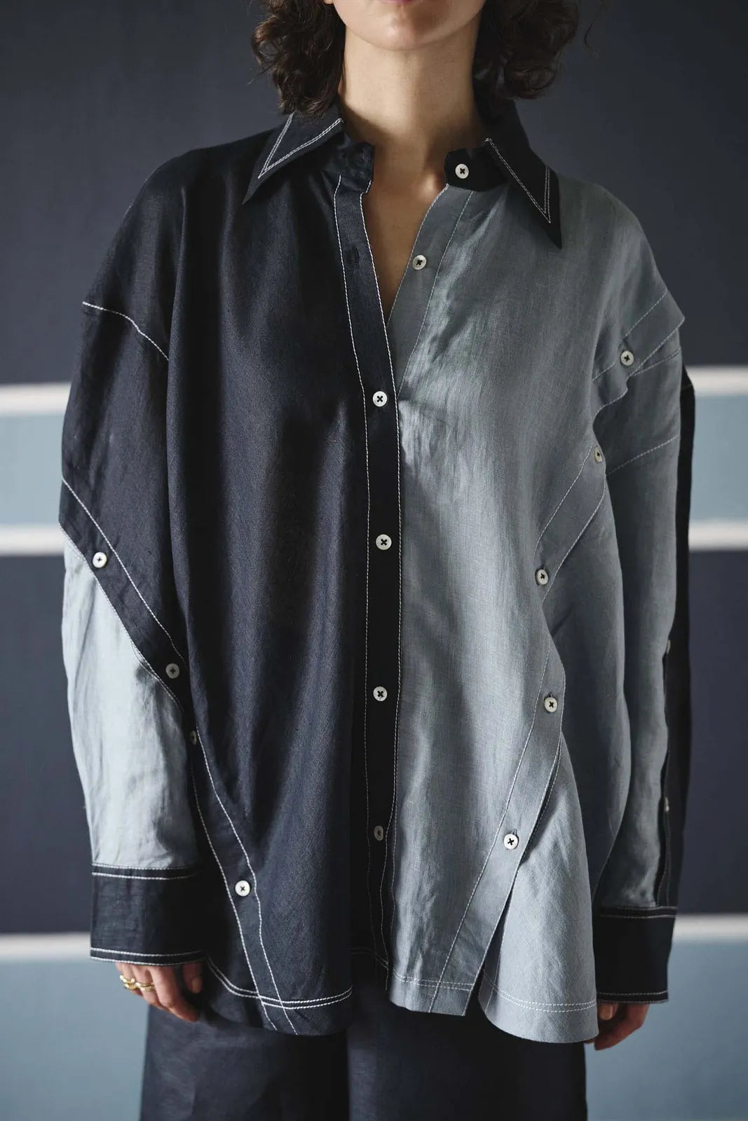 kelly bias color block shirt, image 12