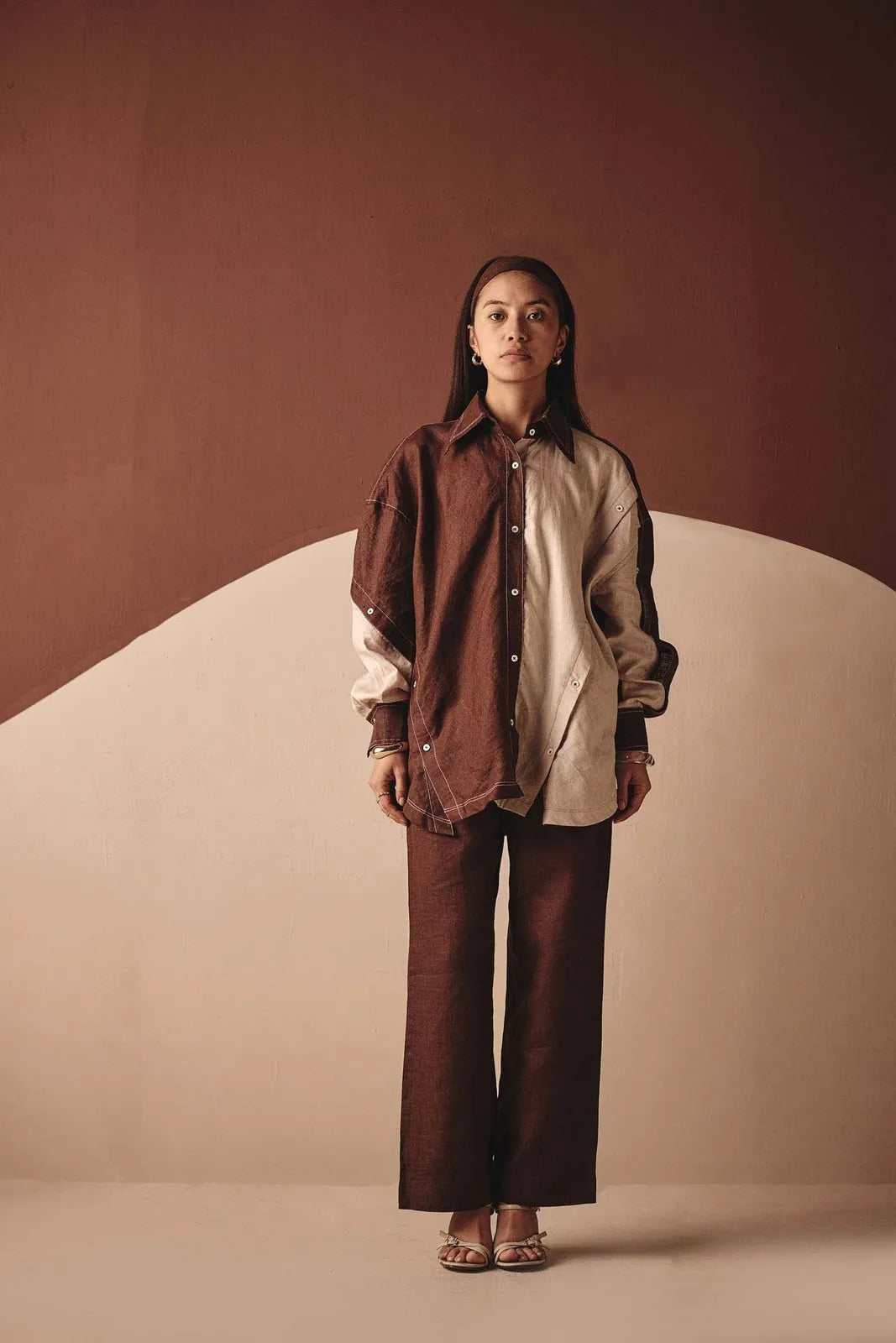 kelly bias color block shirt, image 2