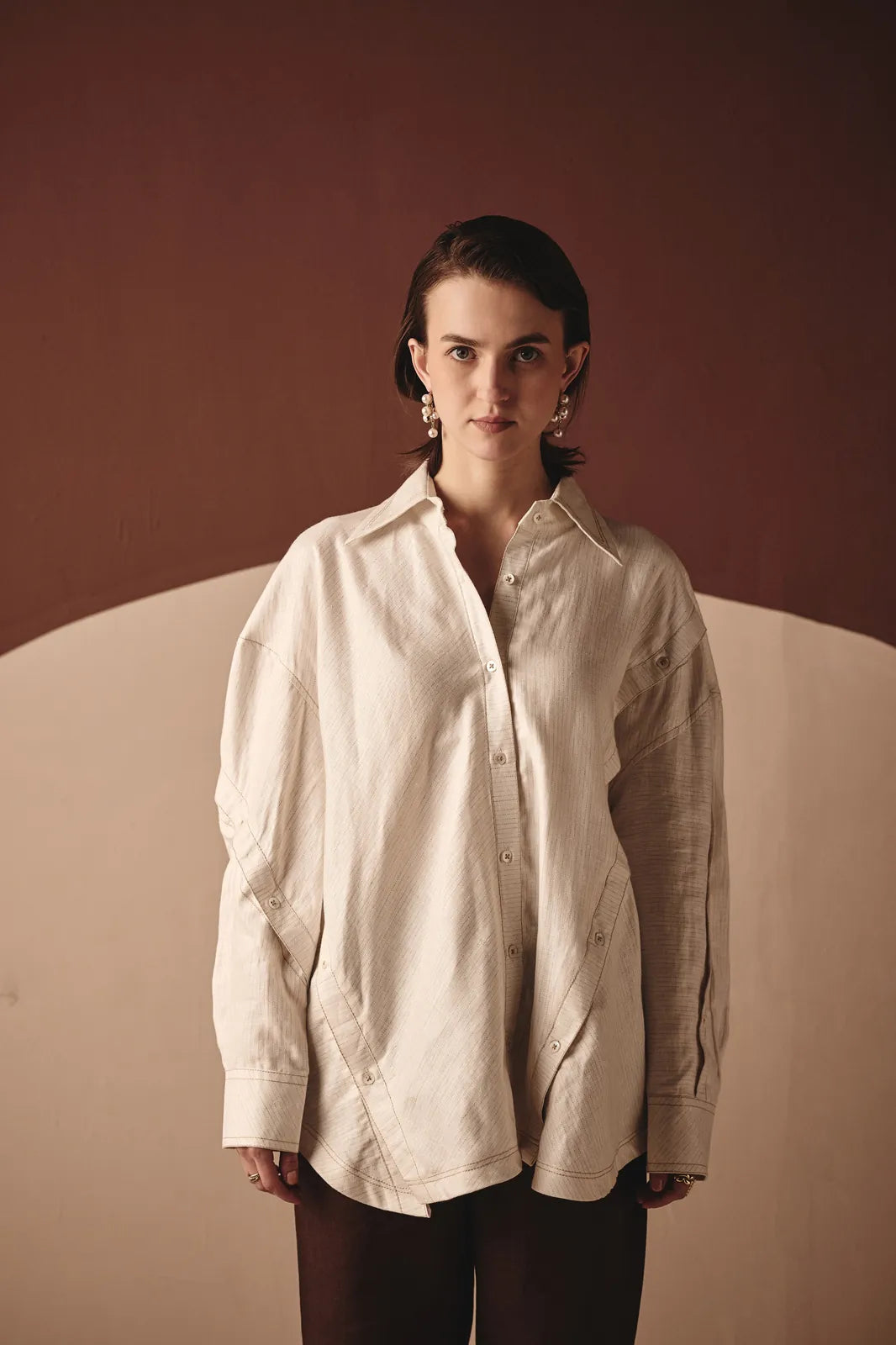 kelly bias color block shirt, image 3