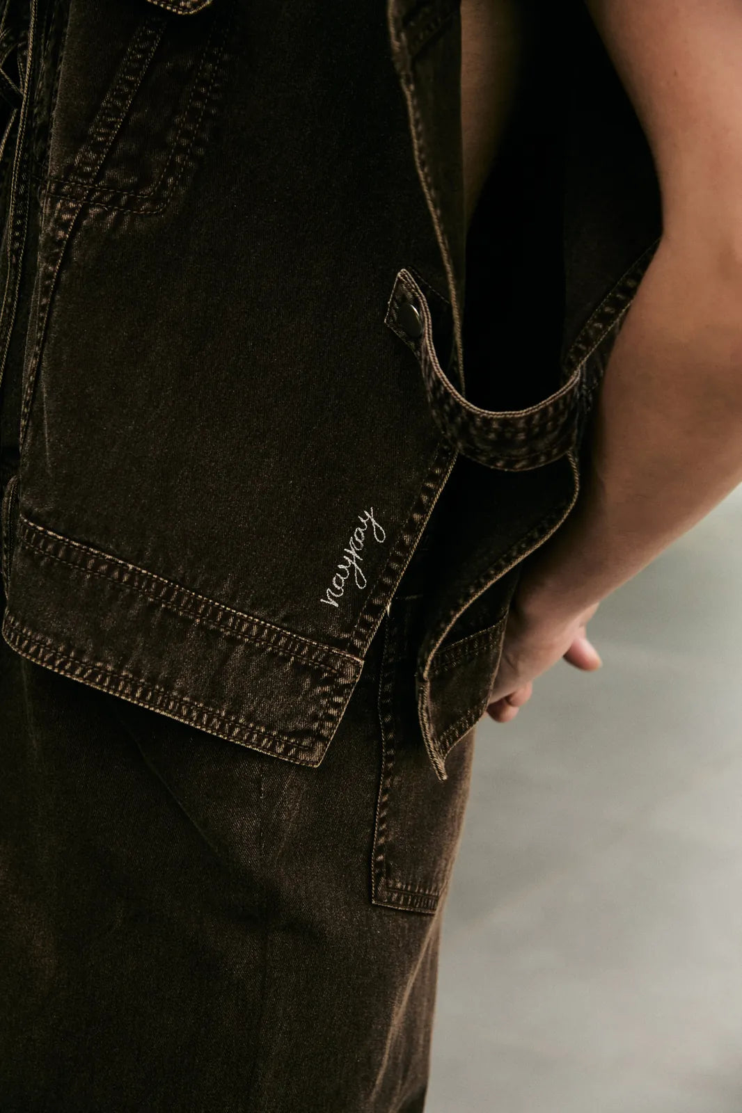 kennedi denim top, image 5