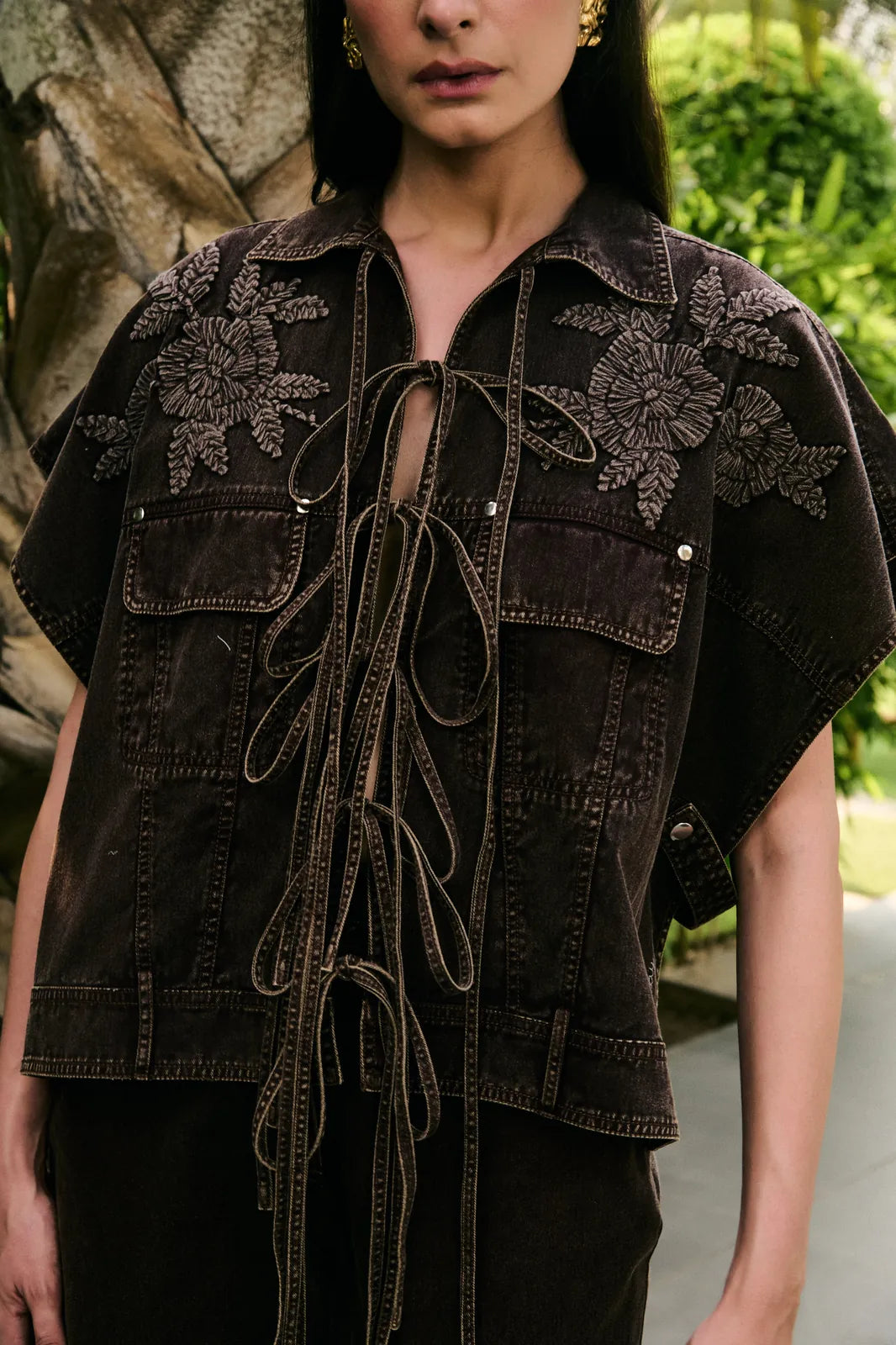 kennedi denim top, image 7