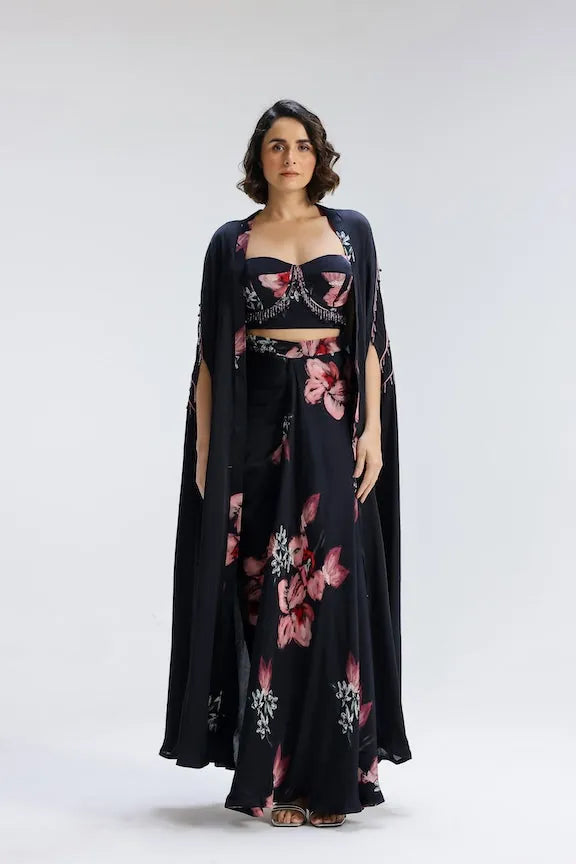 kiara skirt with bustier and a shrug, image 1