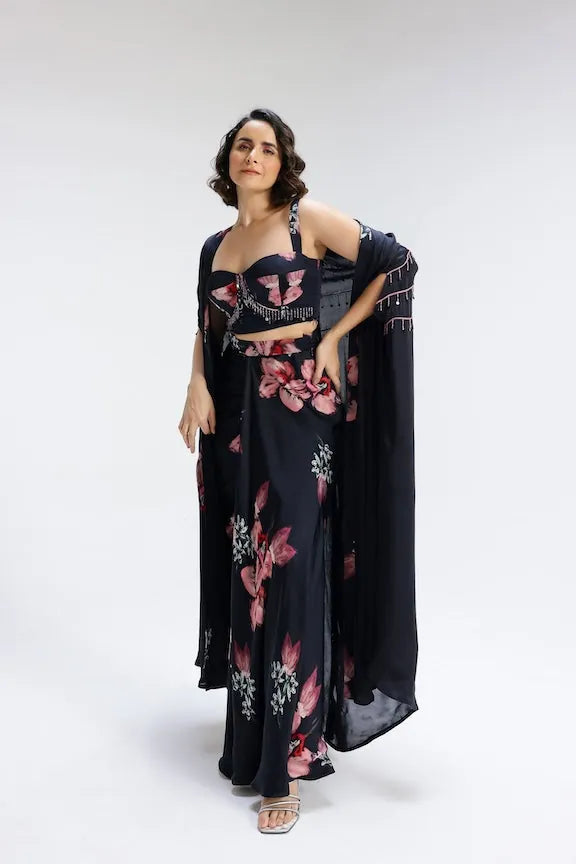kiara skirt with bustier and a shrug, image 5