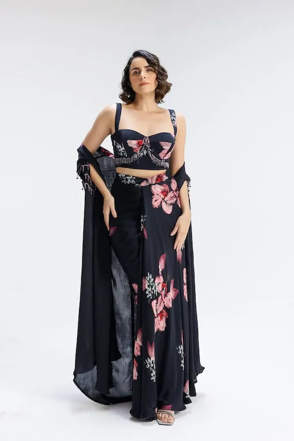 kiara skirt with bustier and a shrug, image 6