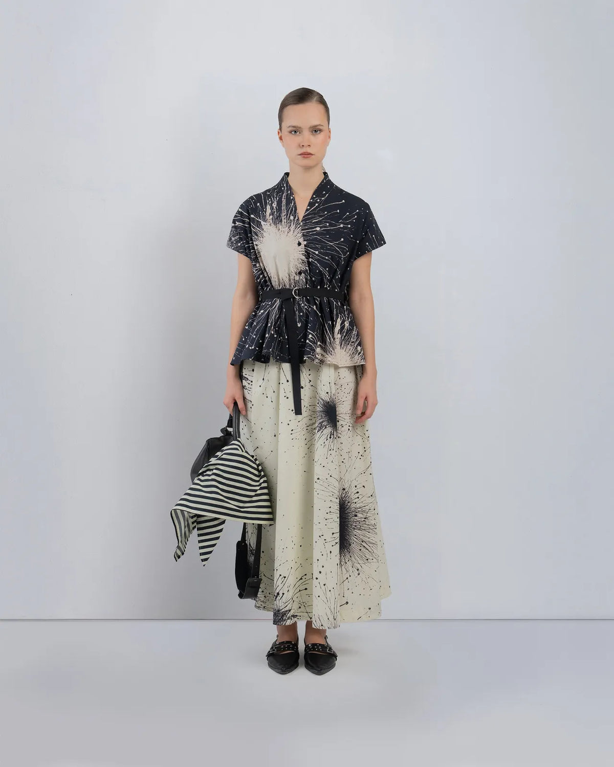 kimono layered dress, image 1