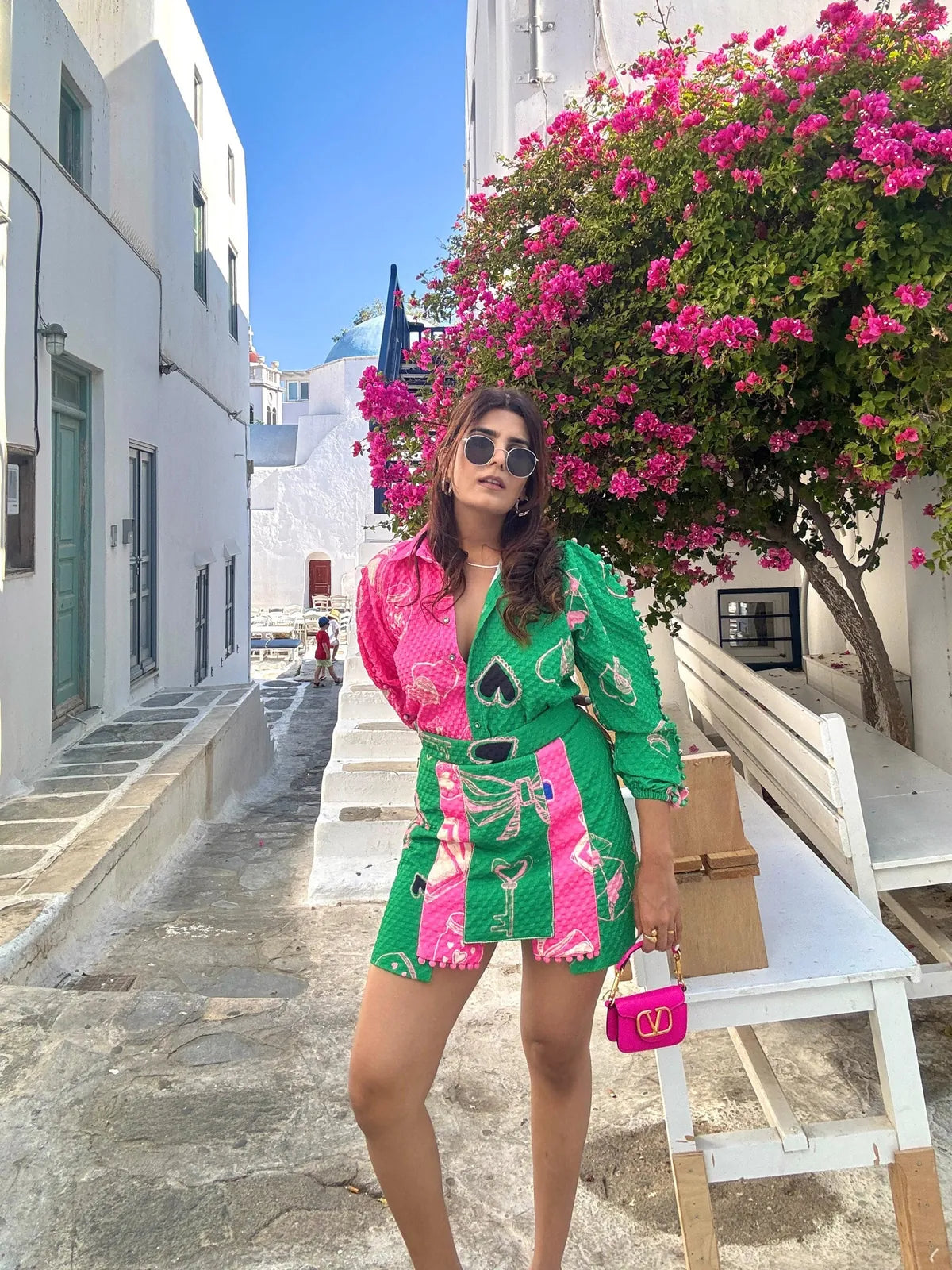 krishna talesara in candy crush (skirt) — image 1