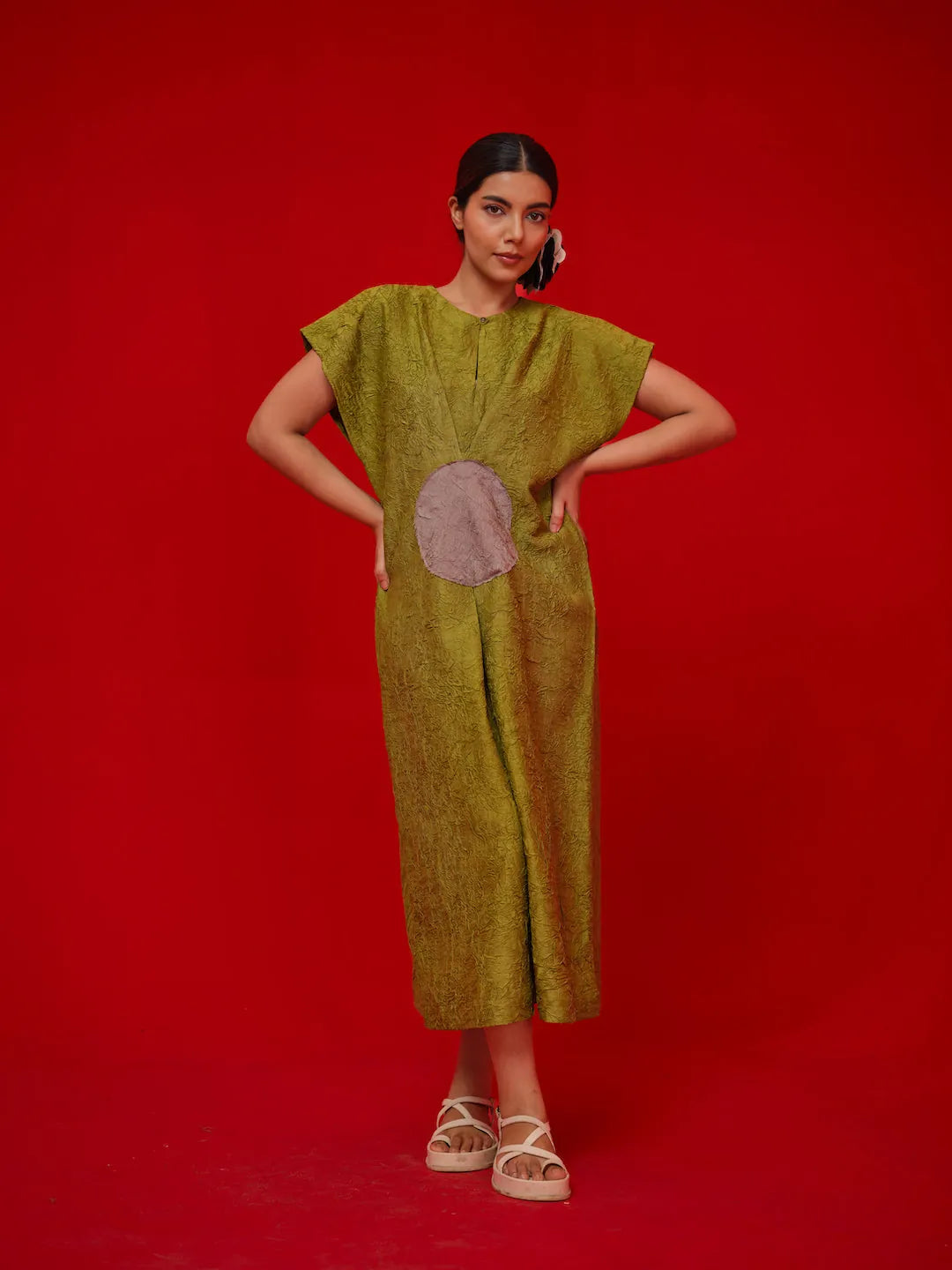 lane dress | green, image 2