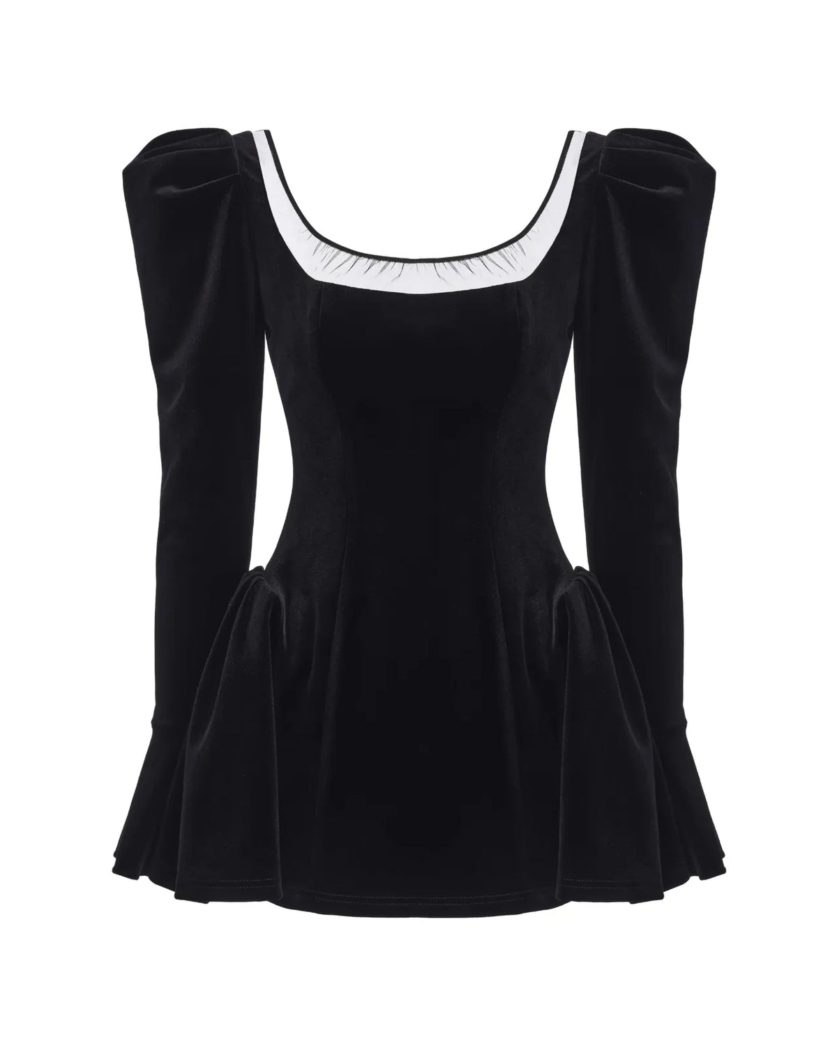 leonora velvet mini dress — image 2