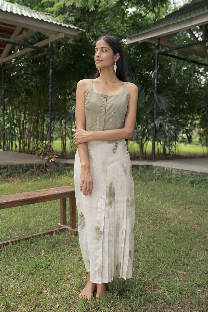 live leafy corset top, image 2