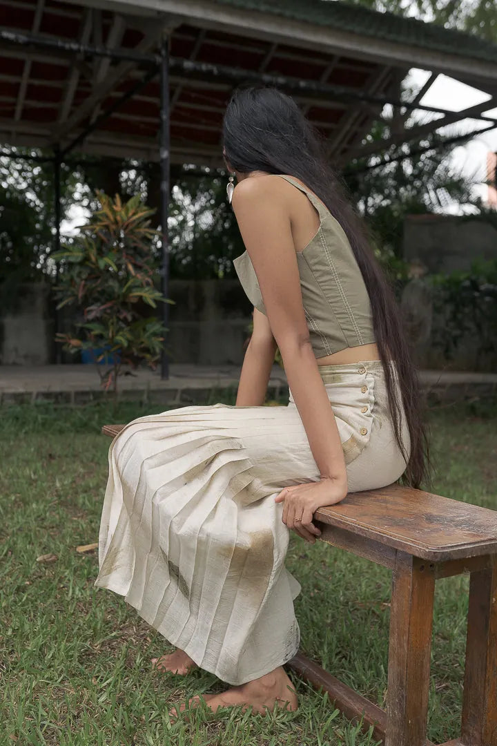 live leafy corset top, image 6
