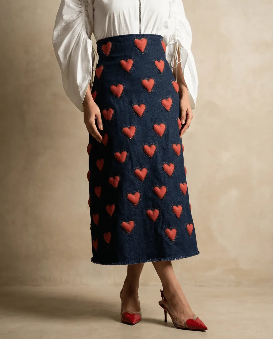 love stitch skirt, image 2
