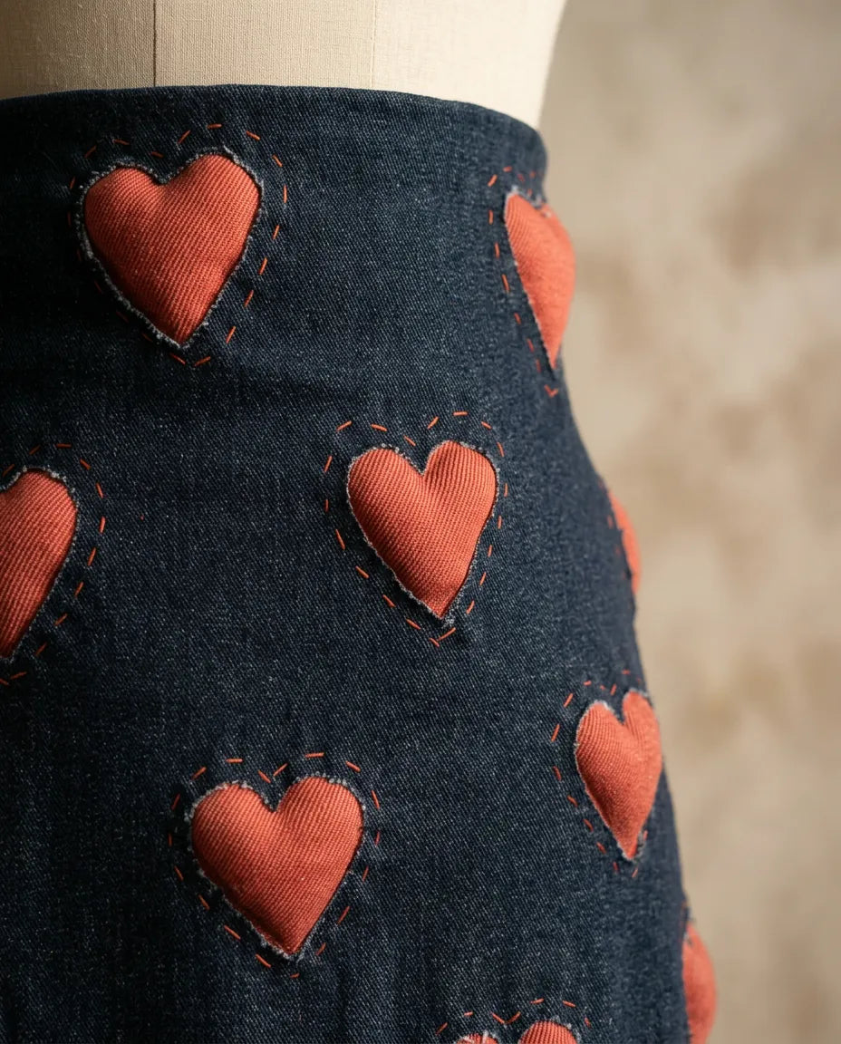 love stitch skirt, image 3