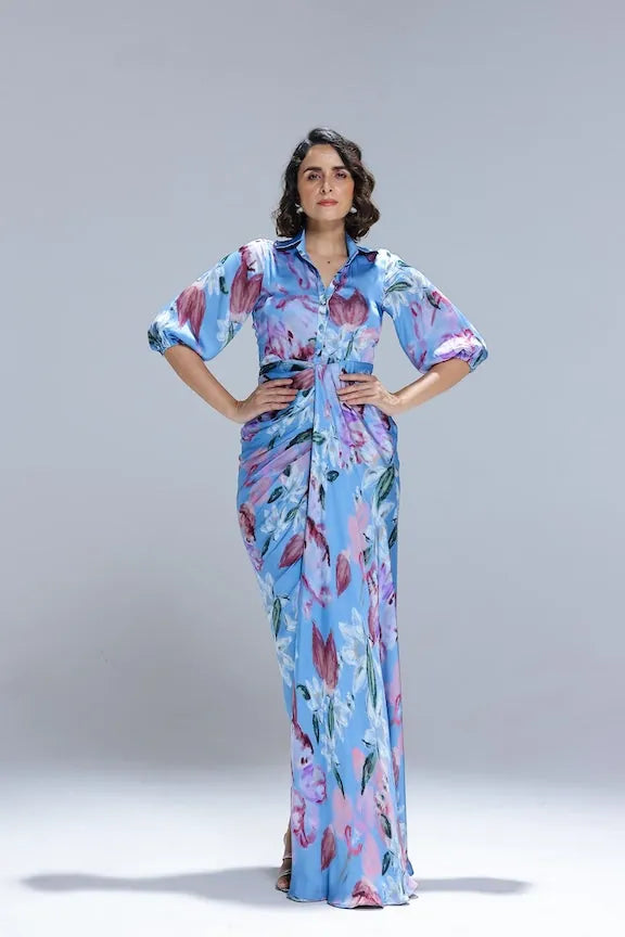 lyla shirt gown, image 2