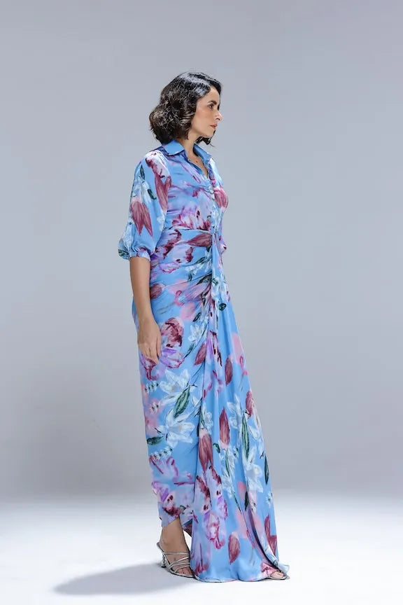 lyla shirt gown, image 4
