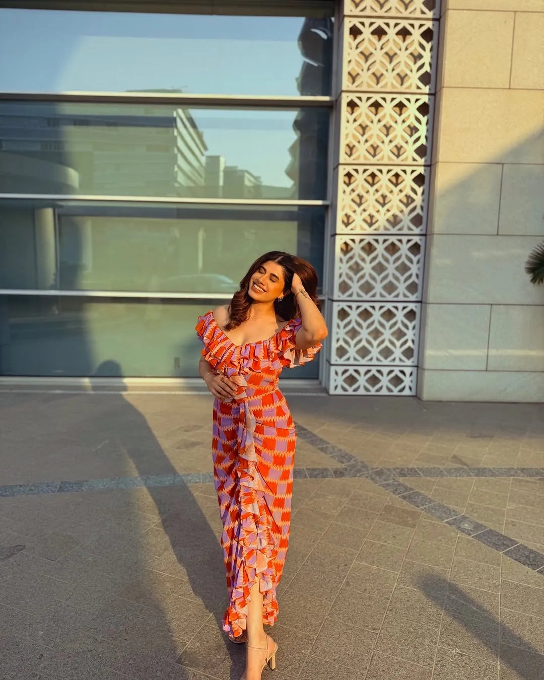 malvika sitlani in frill fantasy, image 2