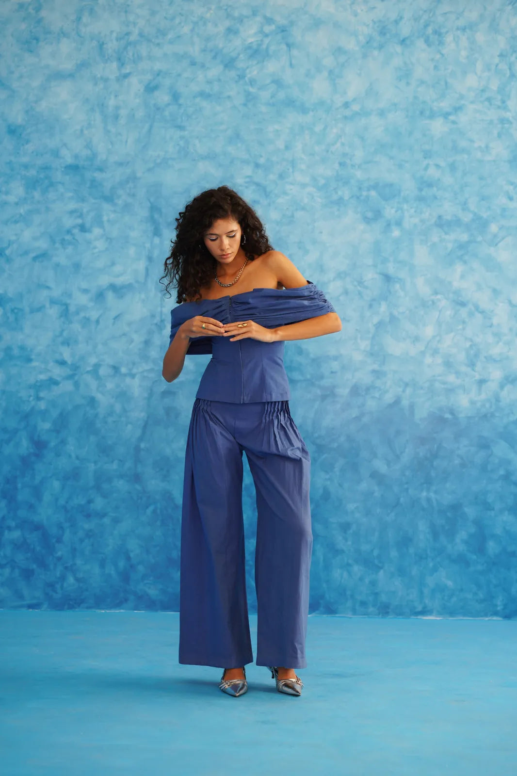 mehak bakshi in donna paulsen top and pants, image 3